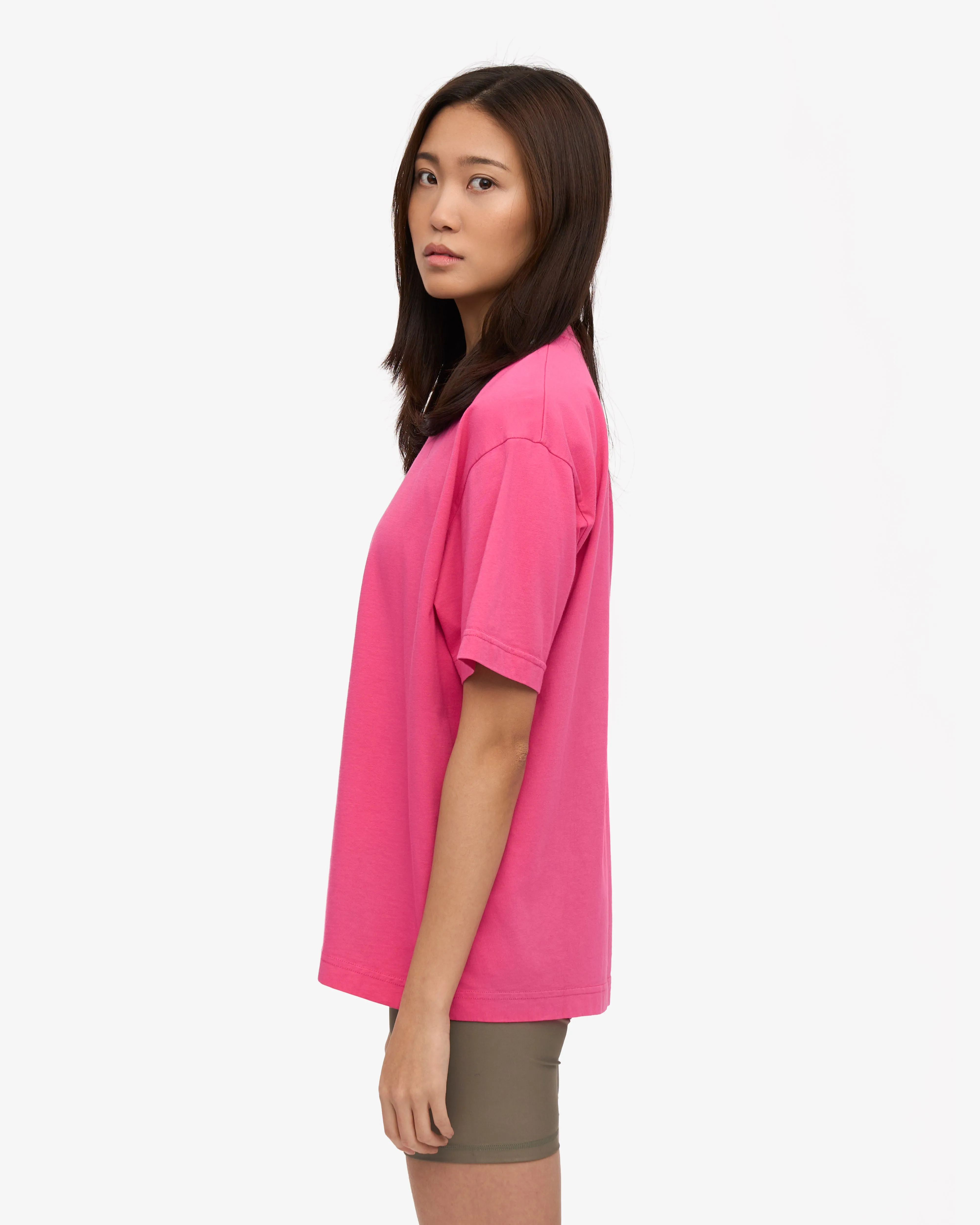 Oversized Organic T-Shirt - Bubblegum Pink sold by Colorful Standard product image thumbnail 3