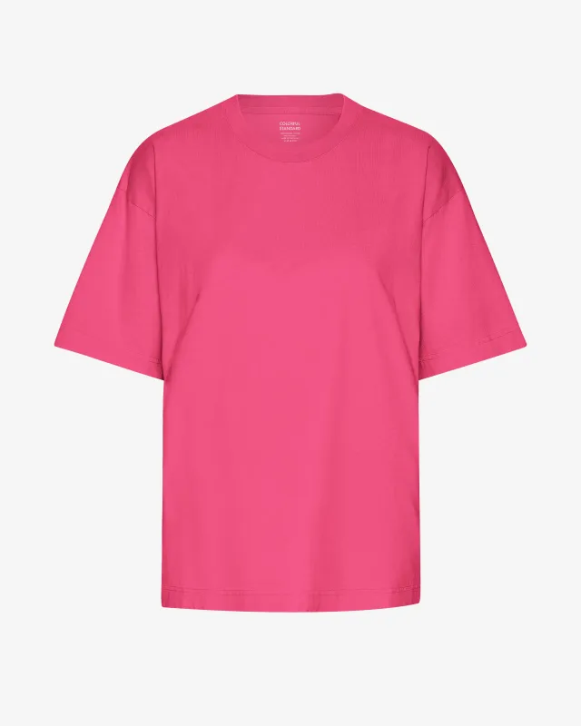 Oversized Organic T-Shirt - Bubblegum Pink sold by Colorful Standard