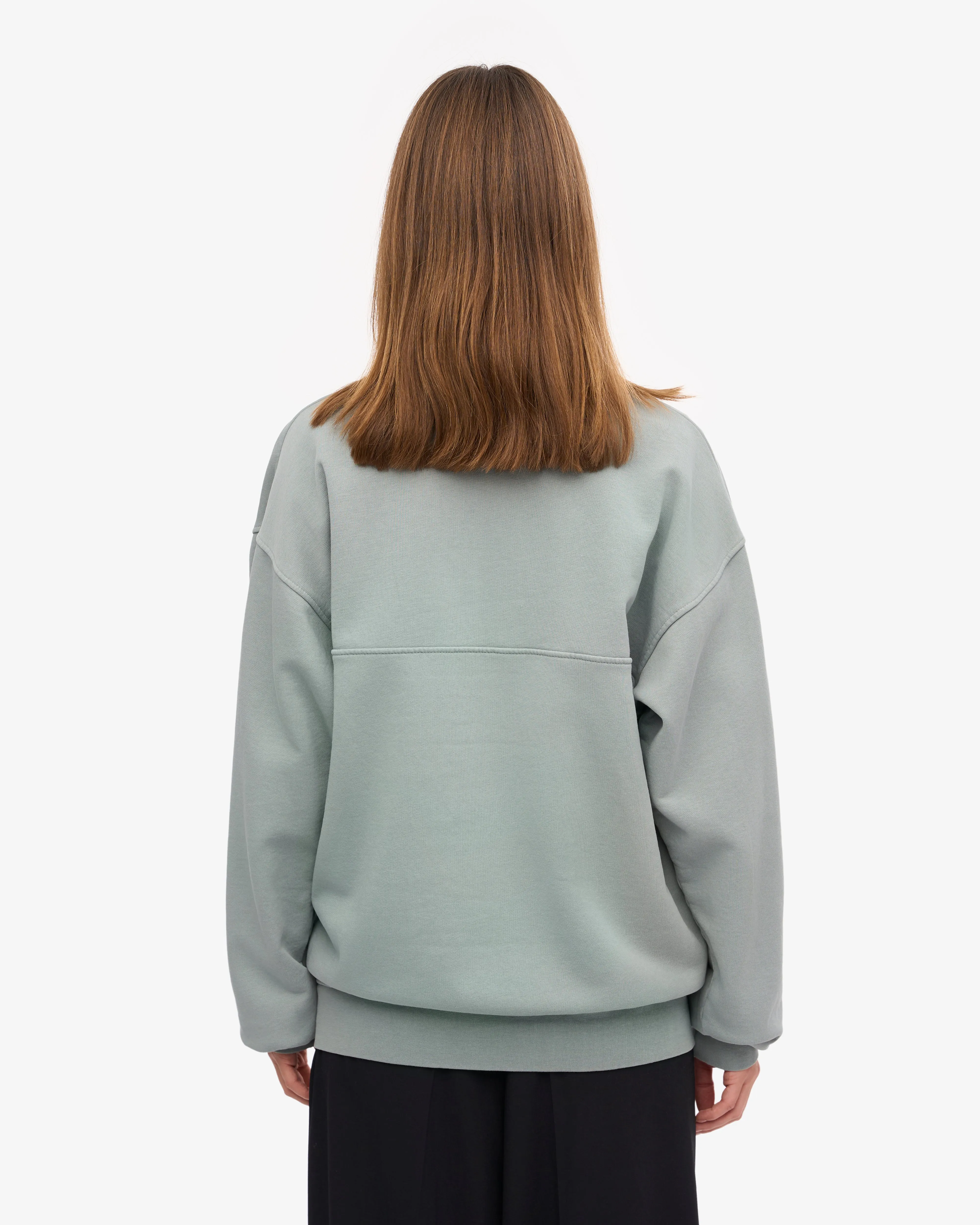 Organic Quarter Zip - Steel Blue sold by Colorful Standard product image thumbnail 4