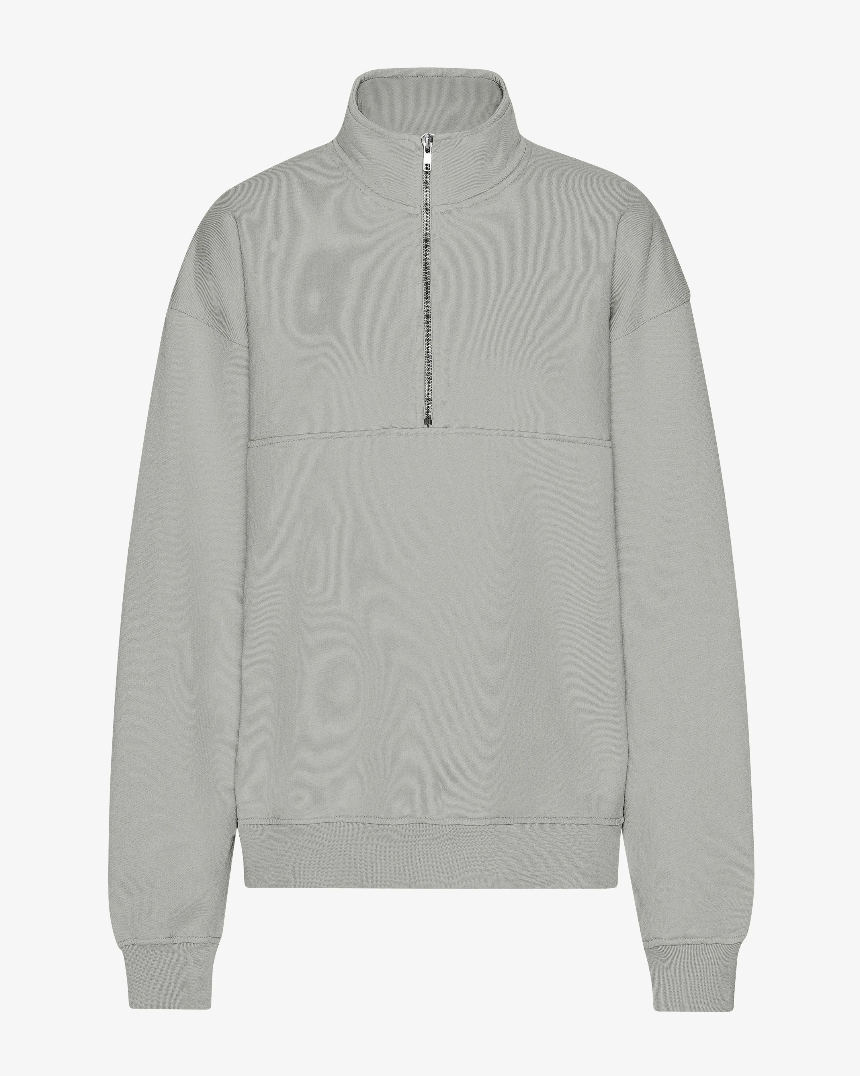 Organic Quarter Zip - Steel Blue sold by Colorful Standard