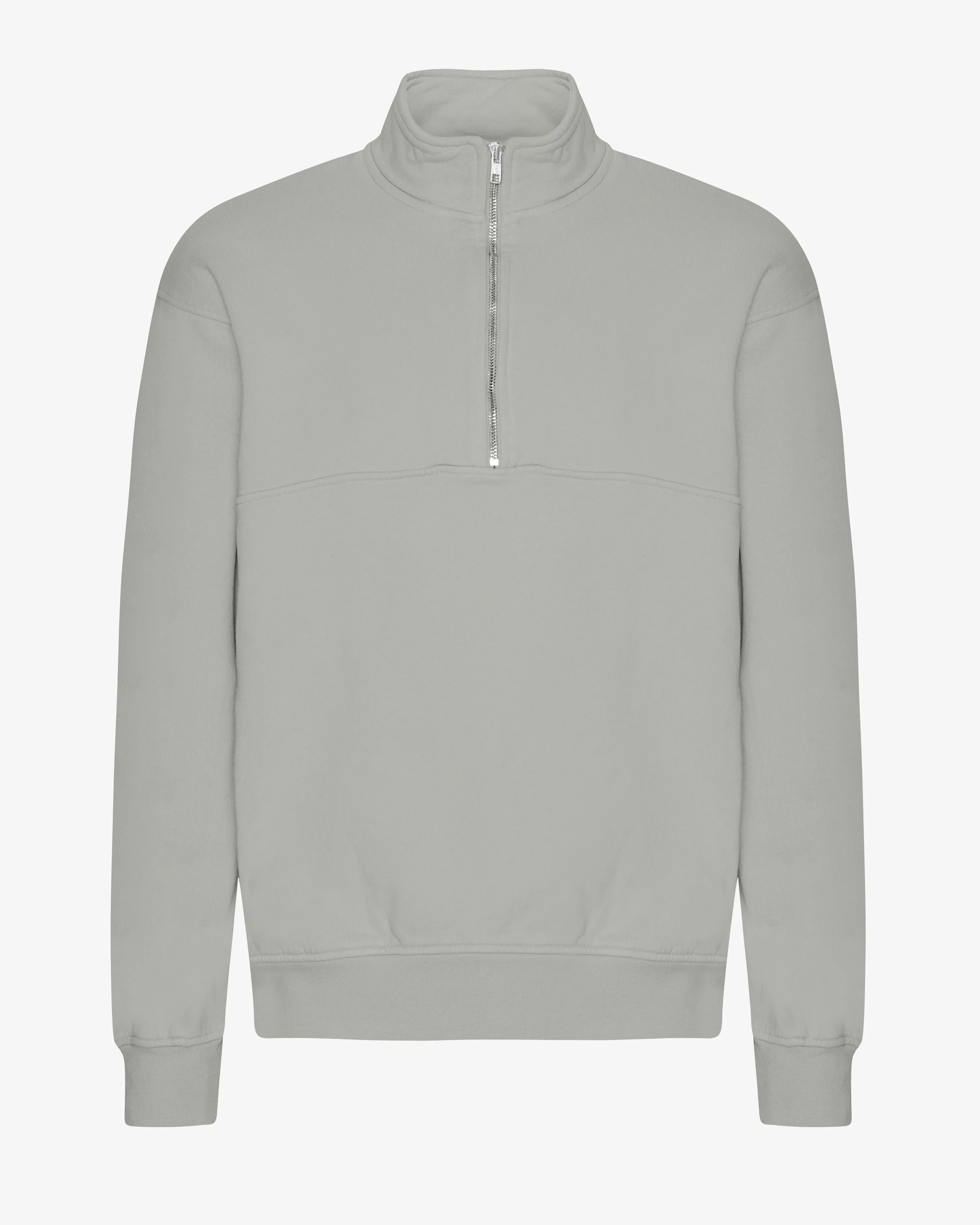 Organic Quarter Zip - Steel Blue sold by Colorful Standard