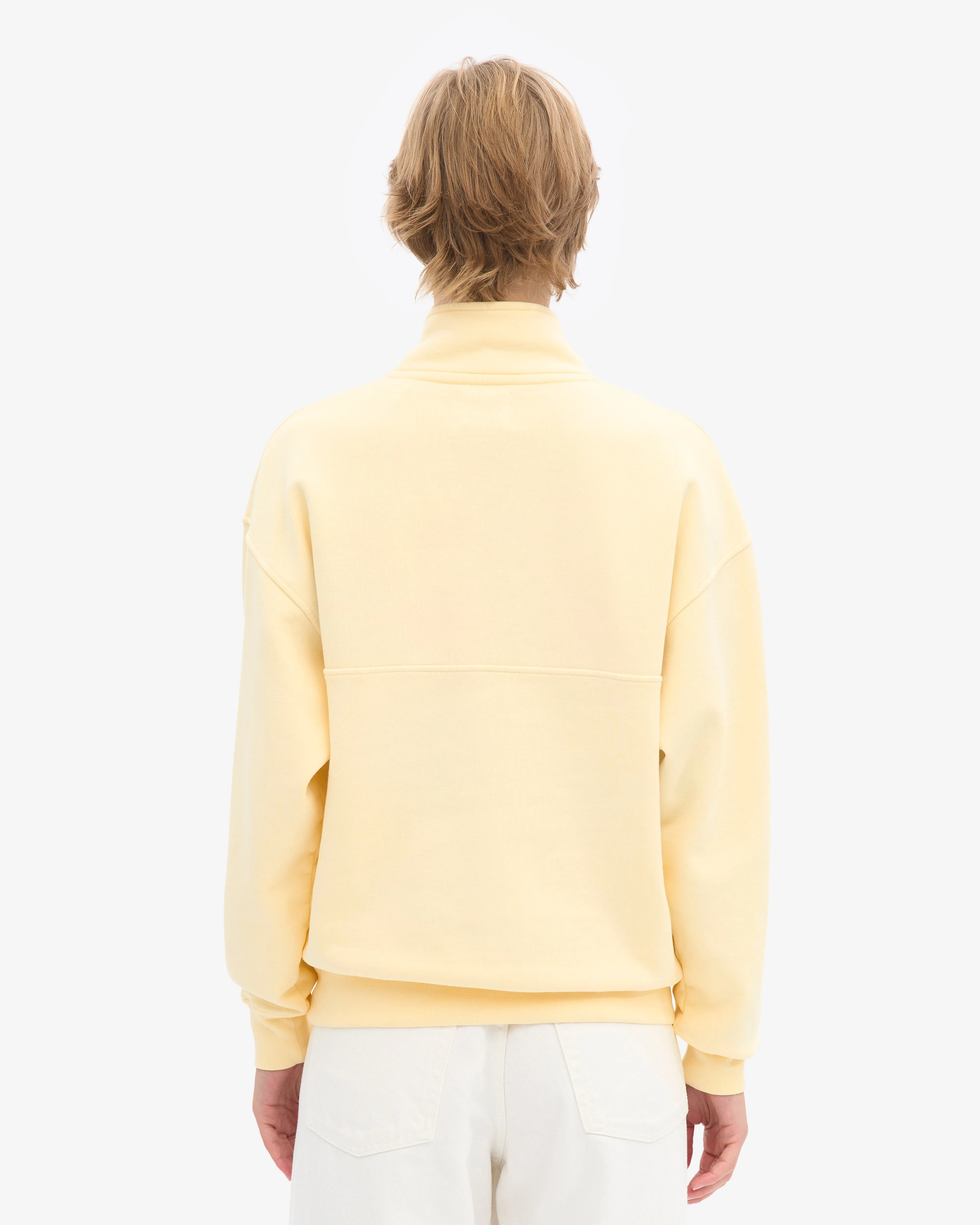 Organic Quarter Zip - Soft Yellow sold by Colorful Standard product image thumbnail 4