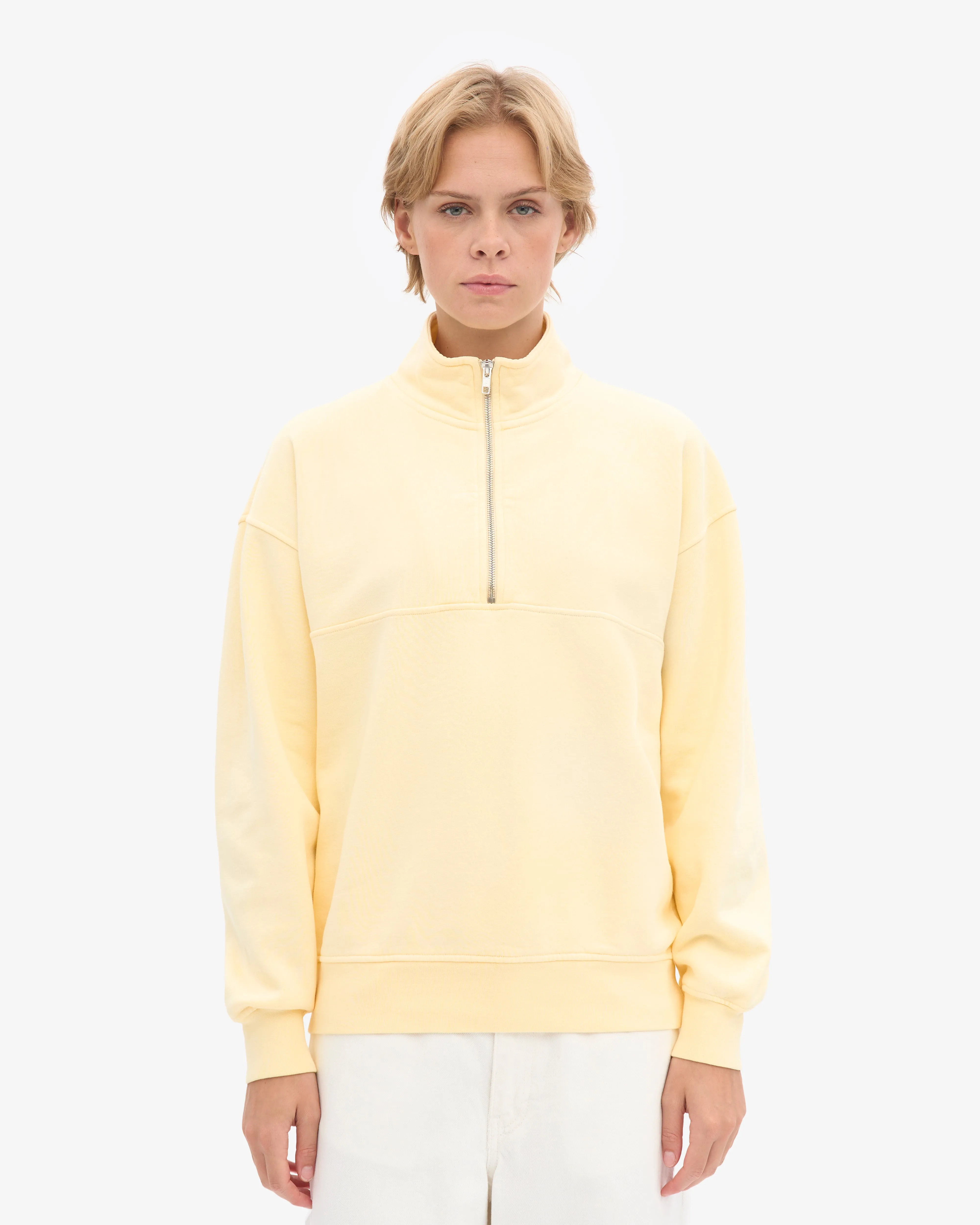 Organic Quarter Zip - Soft Yellow sold by Colorful Standard product image thumbnail 2