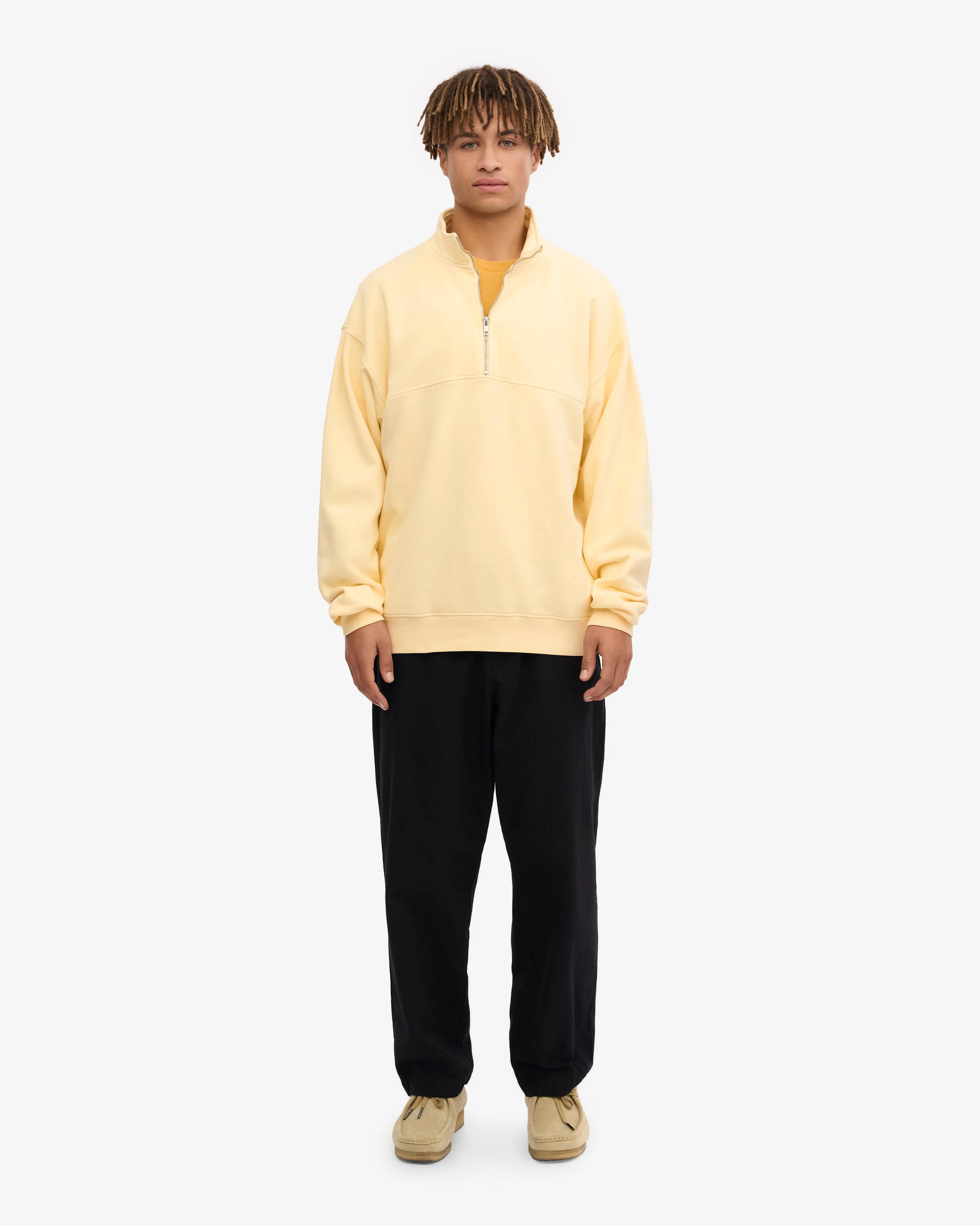 Organic Quarter Zip - Soft Yellow sold by Colorful Standard product image thumbnail 5