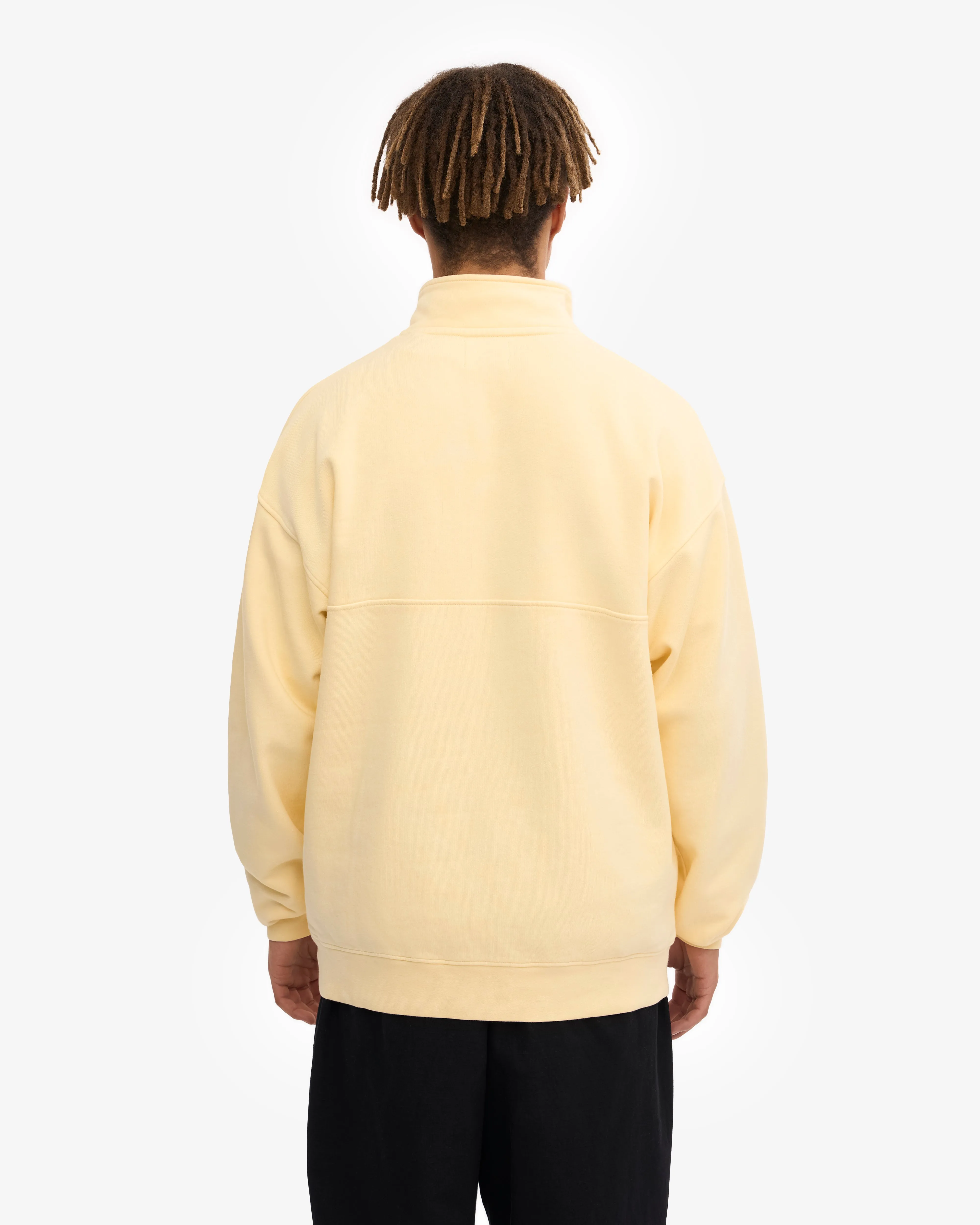 Organic Quarter Zip - Soft Yellow sold by Colorful Standard product image thumbnail 4