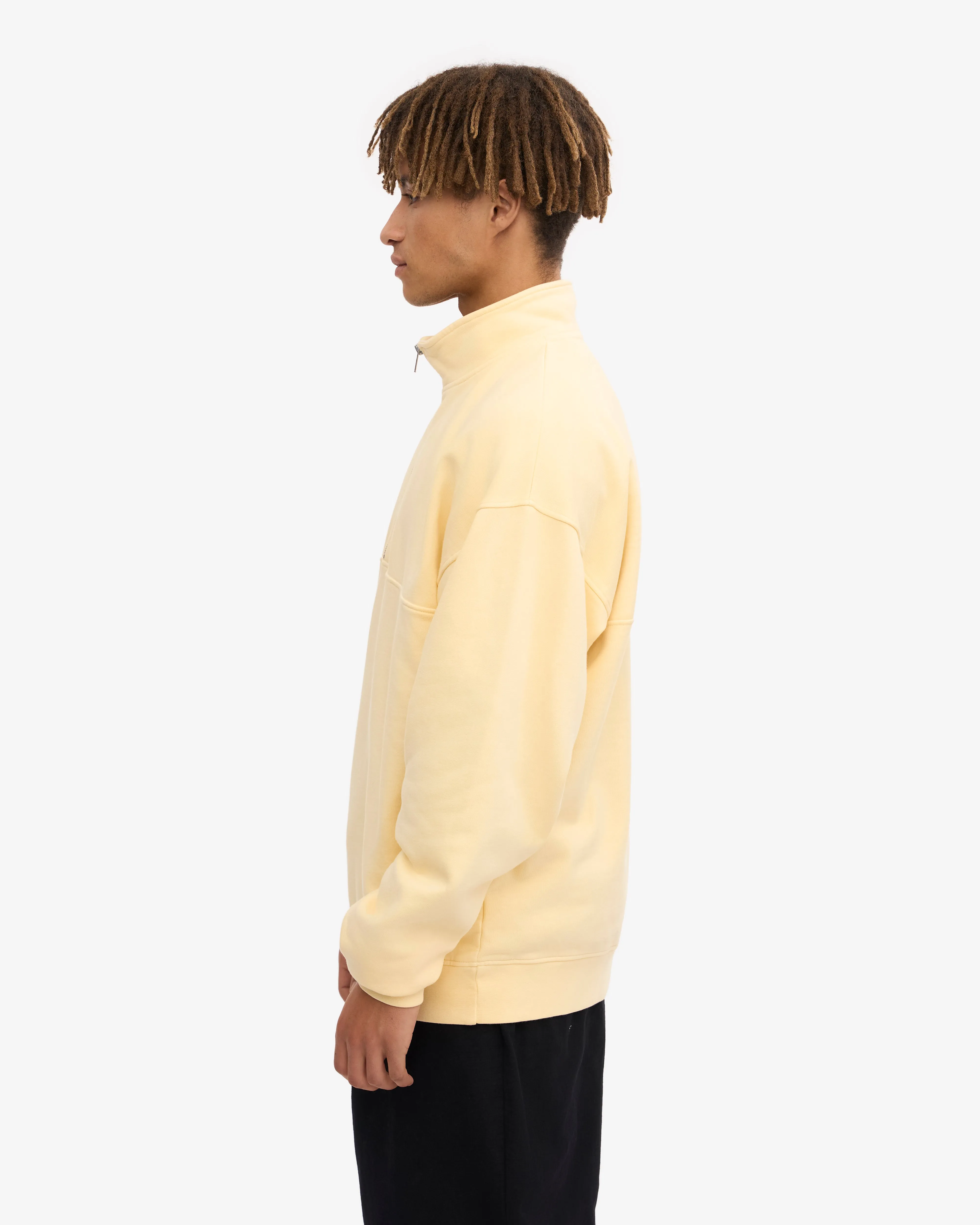 Organic Quarter Zip - Soft Yellow sold by Colorful Standard product image thumbnail 3