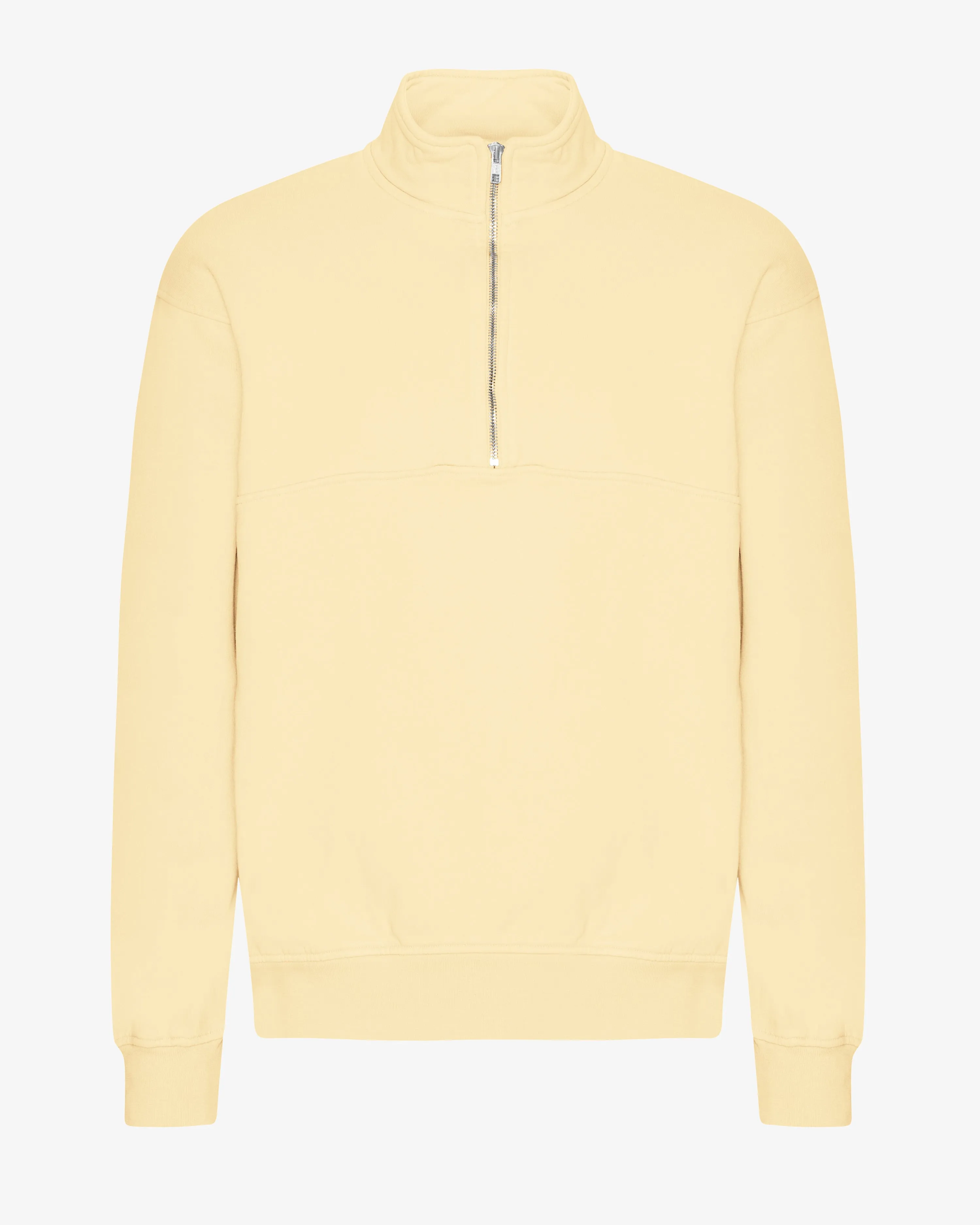 Organic Quarter Zip - Soft Yellow sold by Colorful Standard