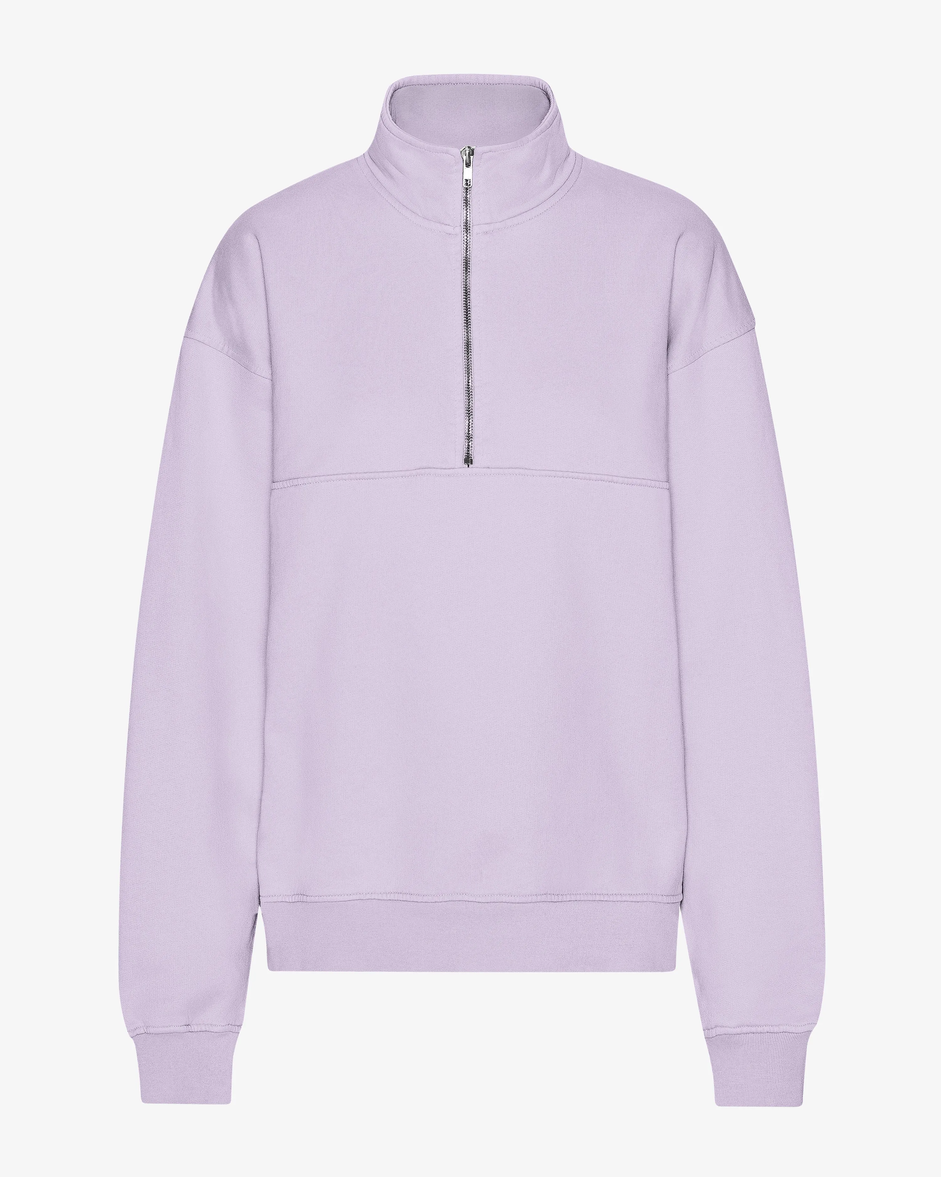Organic Quarter Zip - Soft Lavender sold by Colorful Standard