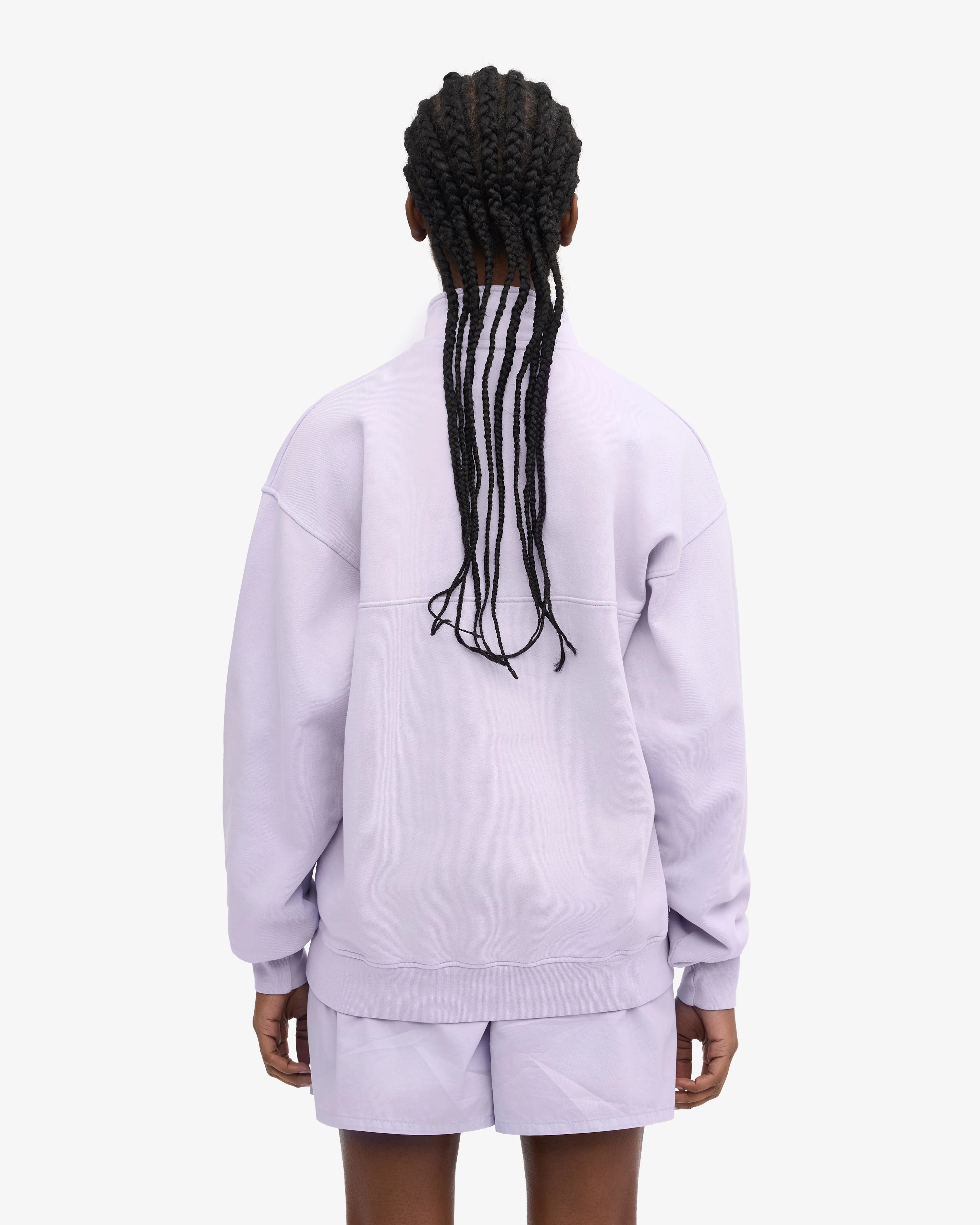 Organic Quarter Zip - Soft Lavender sold by Colorful Standard product image thumbnail 4