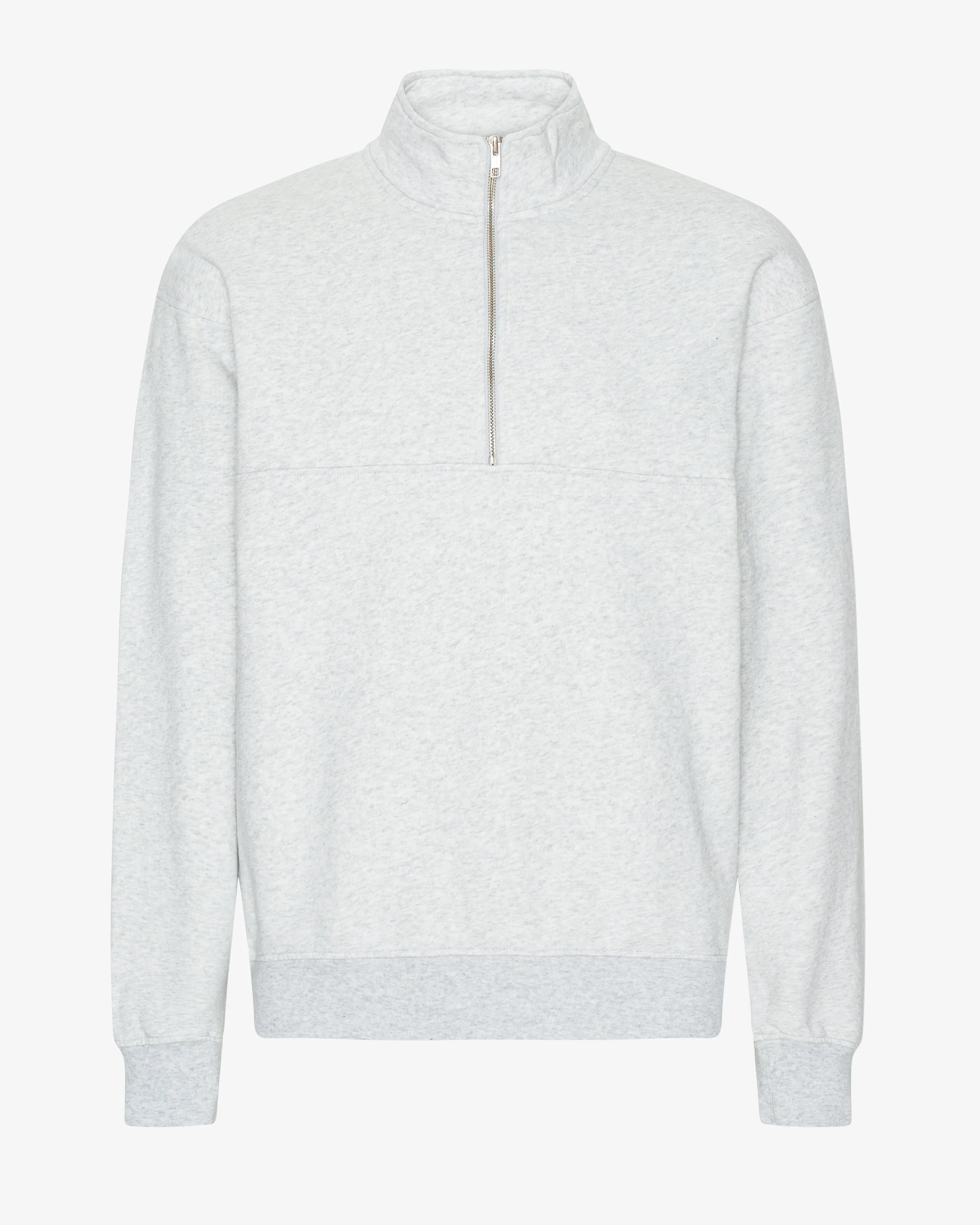 Organic Quarter Zip - Snow Melange sold by Colorful Standard