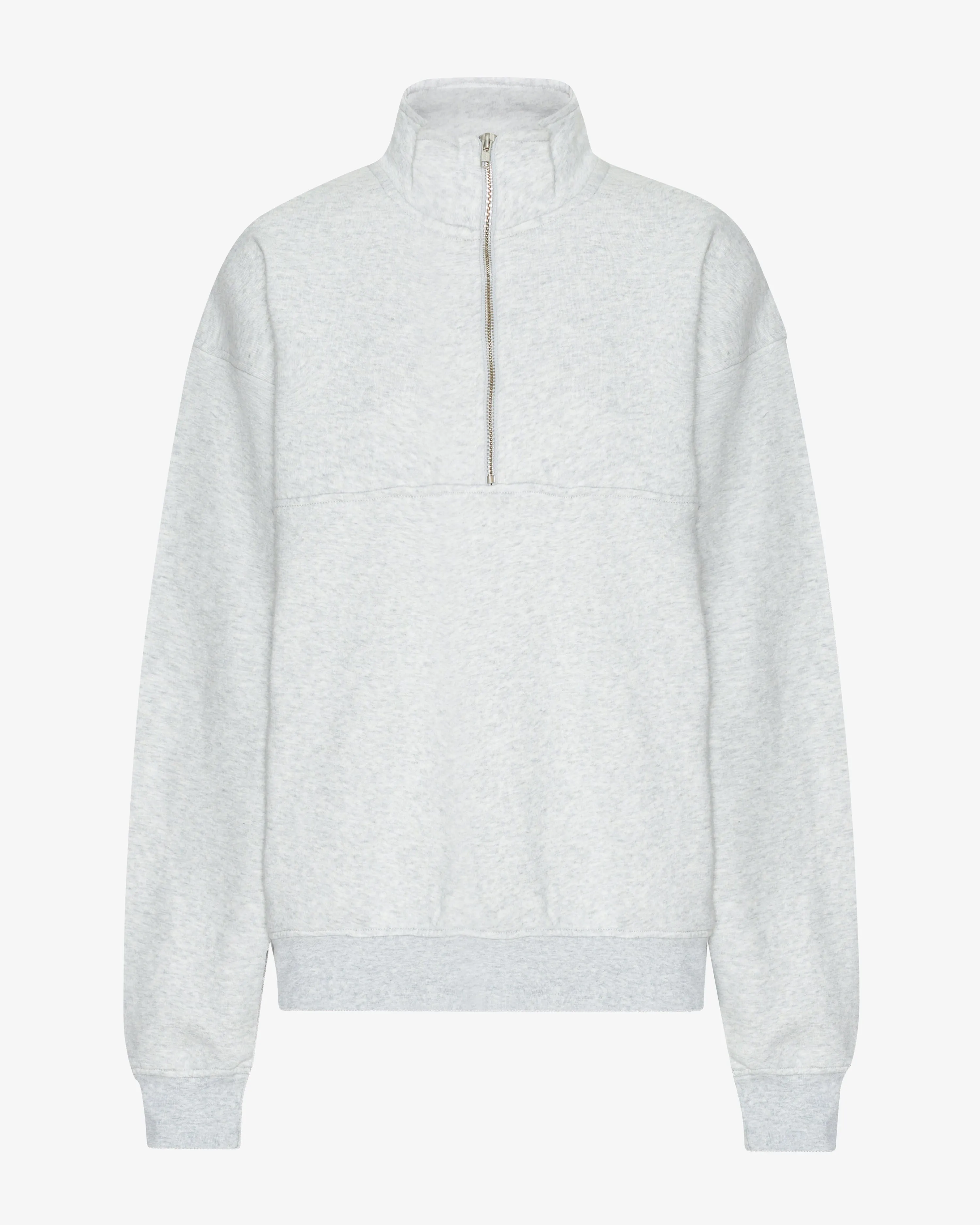 Organic Quarter Zip - Snow Melange sold by Colorful Standard