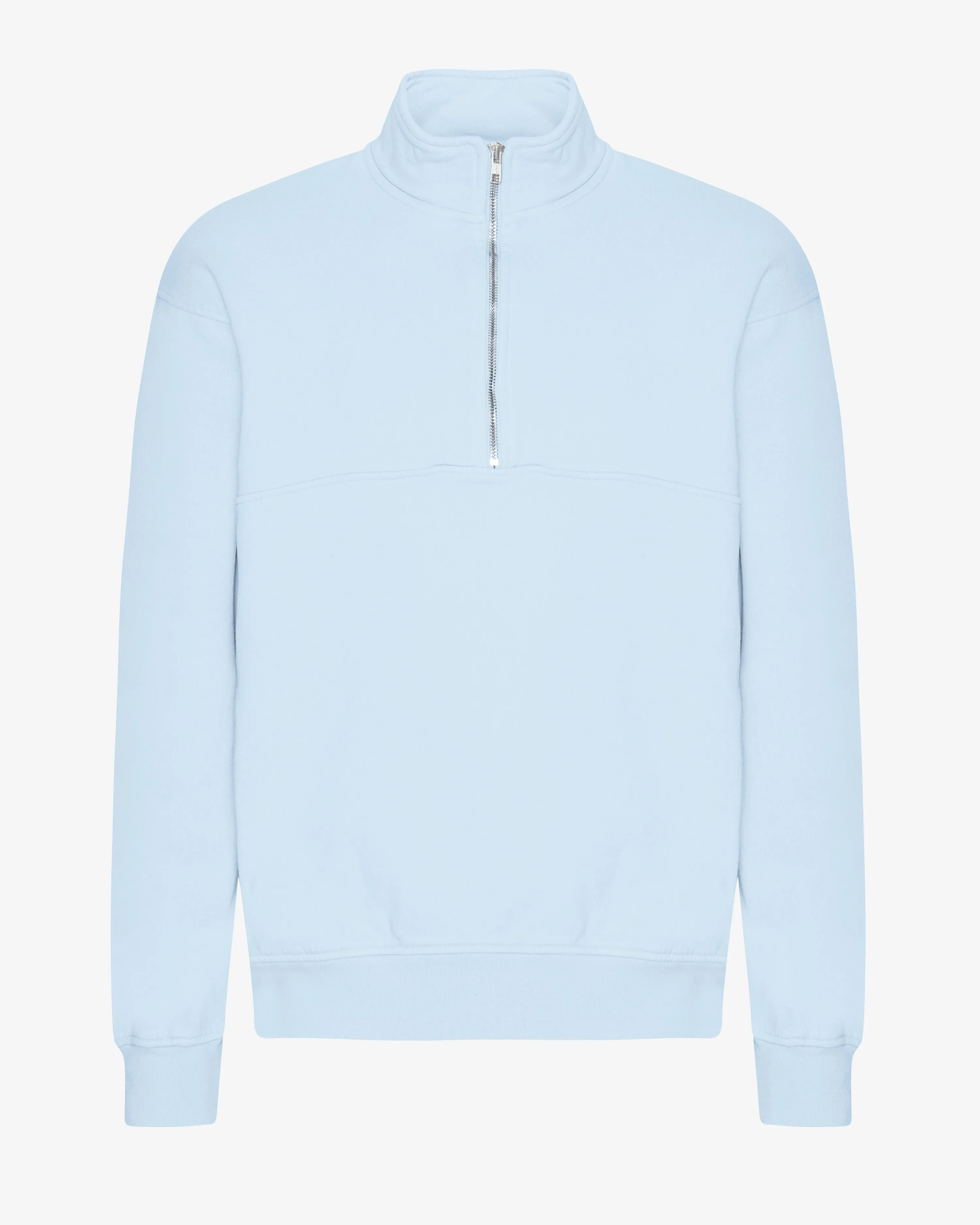 Organic Quarter Zip - Polar Blue sold by Colorful Standard