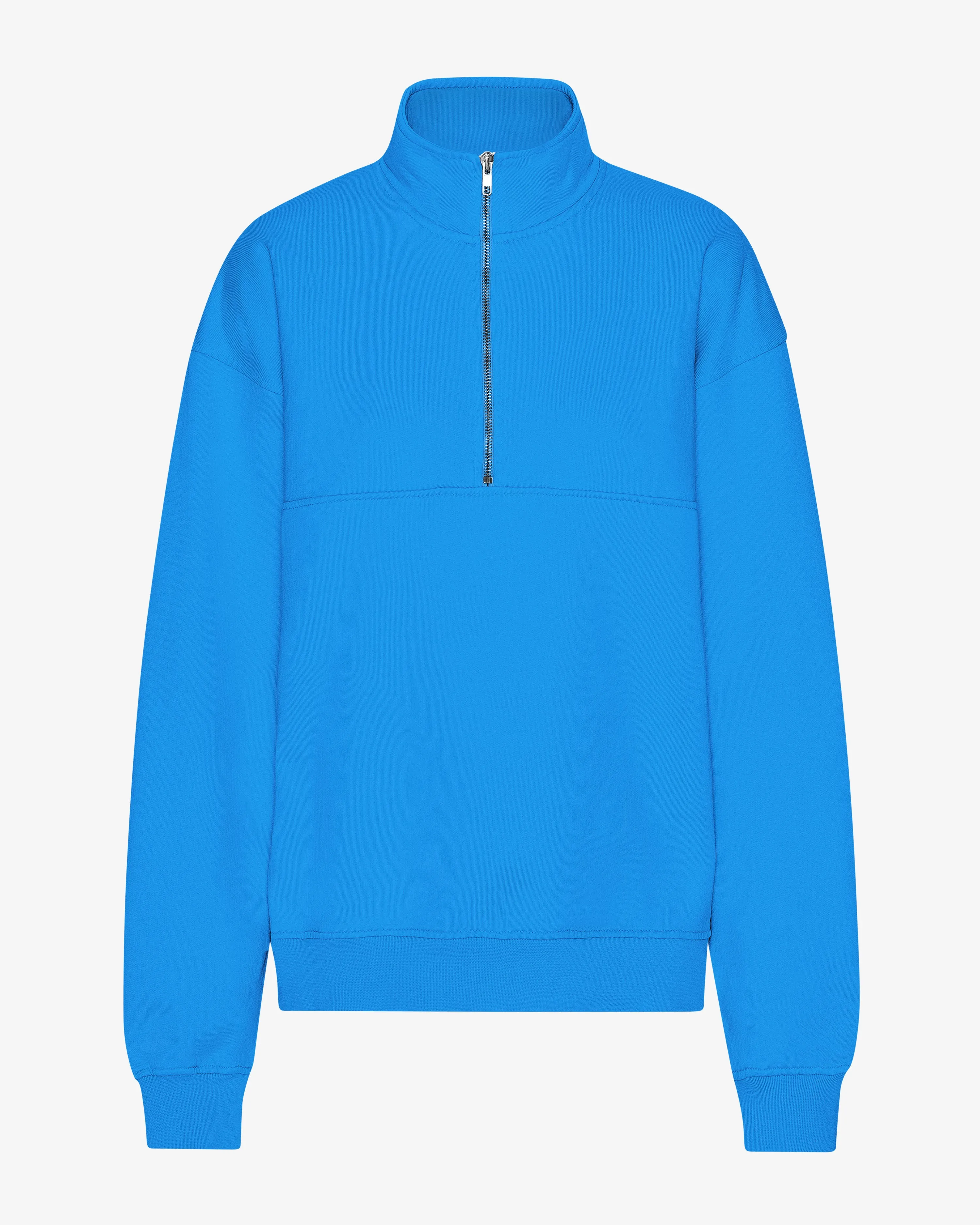 Organic Quarter Zip - Pacific Blue sold by Colorful Standard