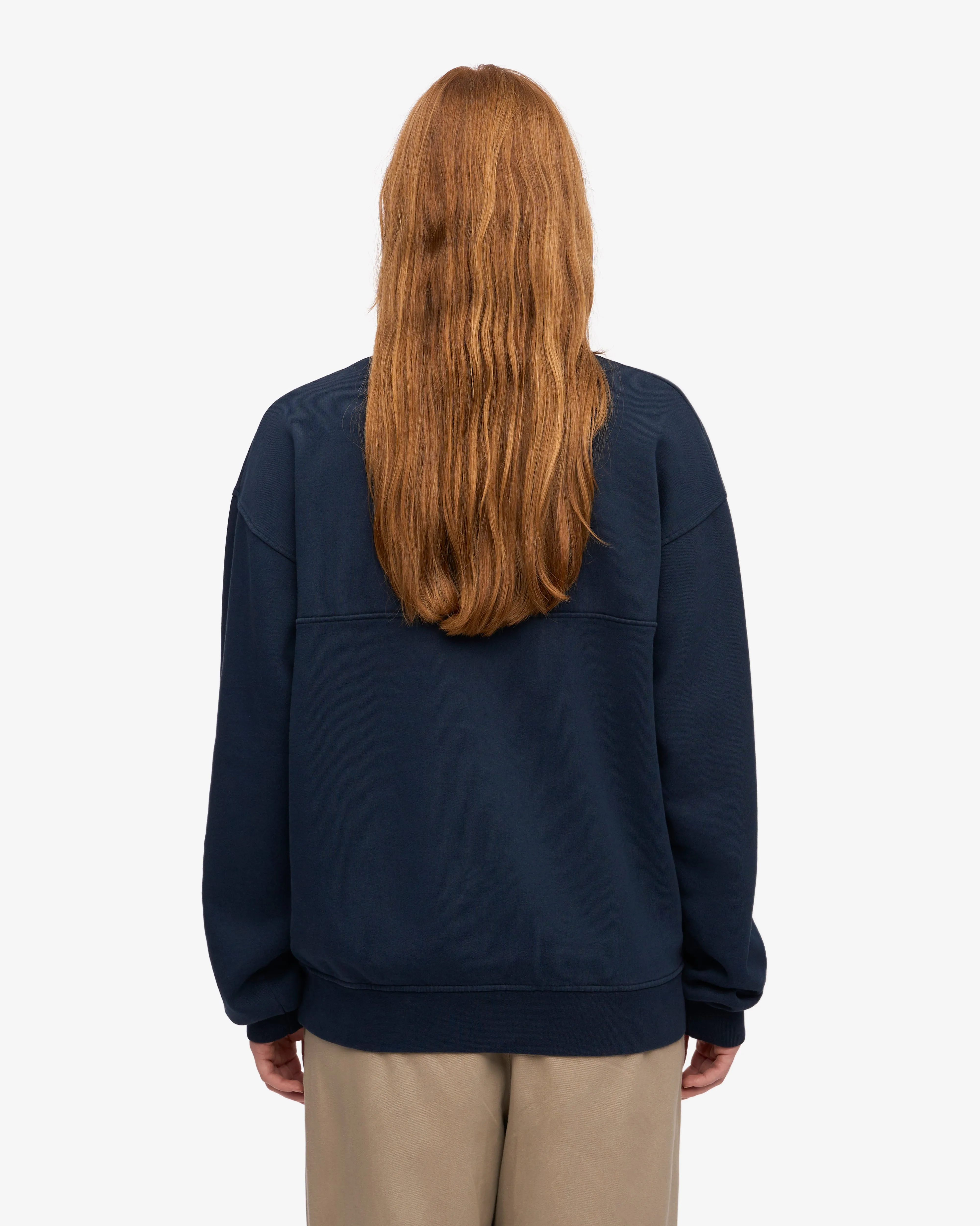 Organic Quarter Zip - Navy Blue sold by Colorful Standard product image thumbnail 4