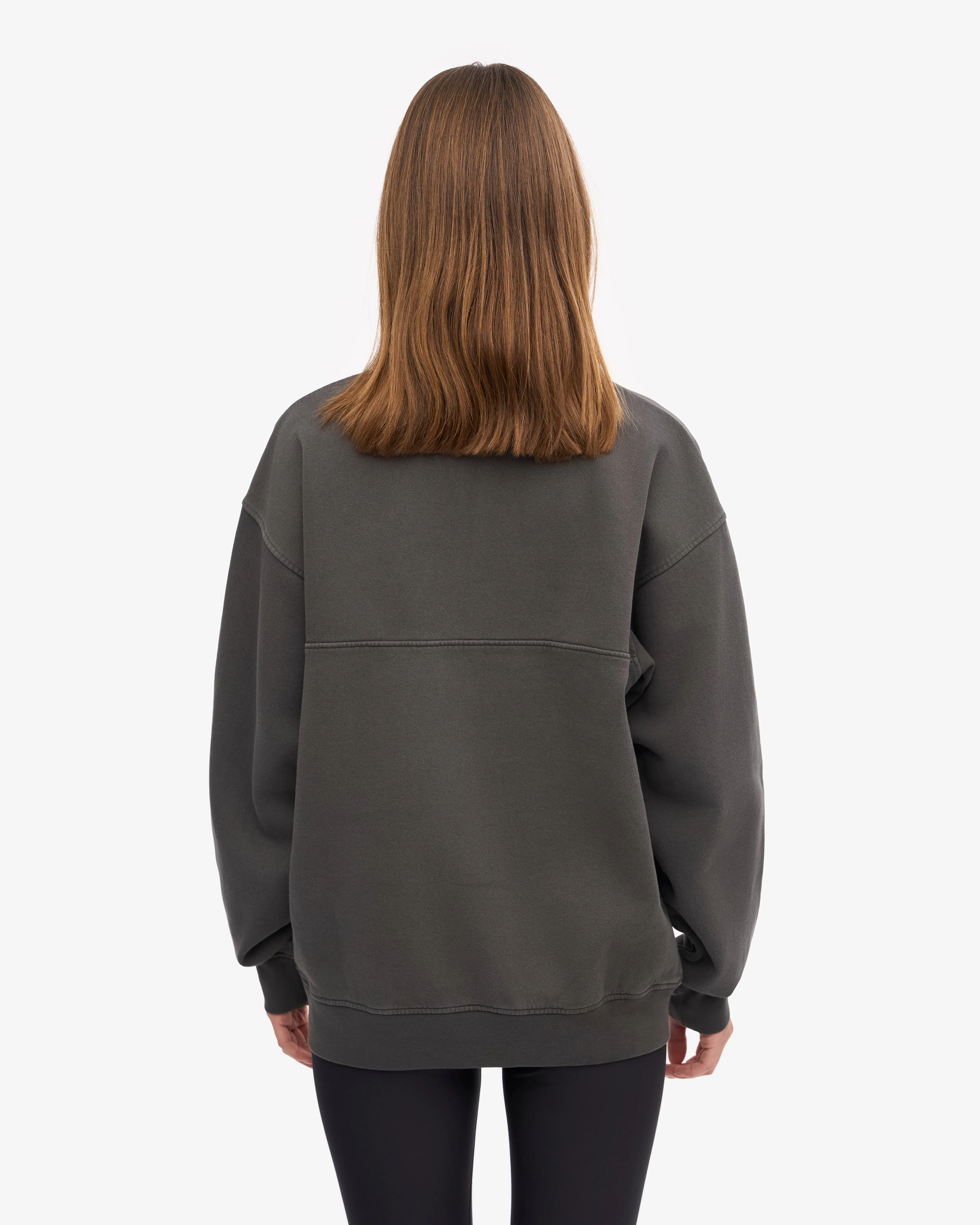 Organic Quarter Zip - Lava Grey sold by Colorful Standard product image thumbnail 4