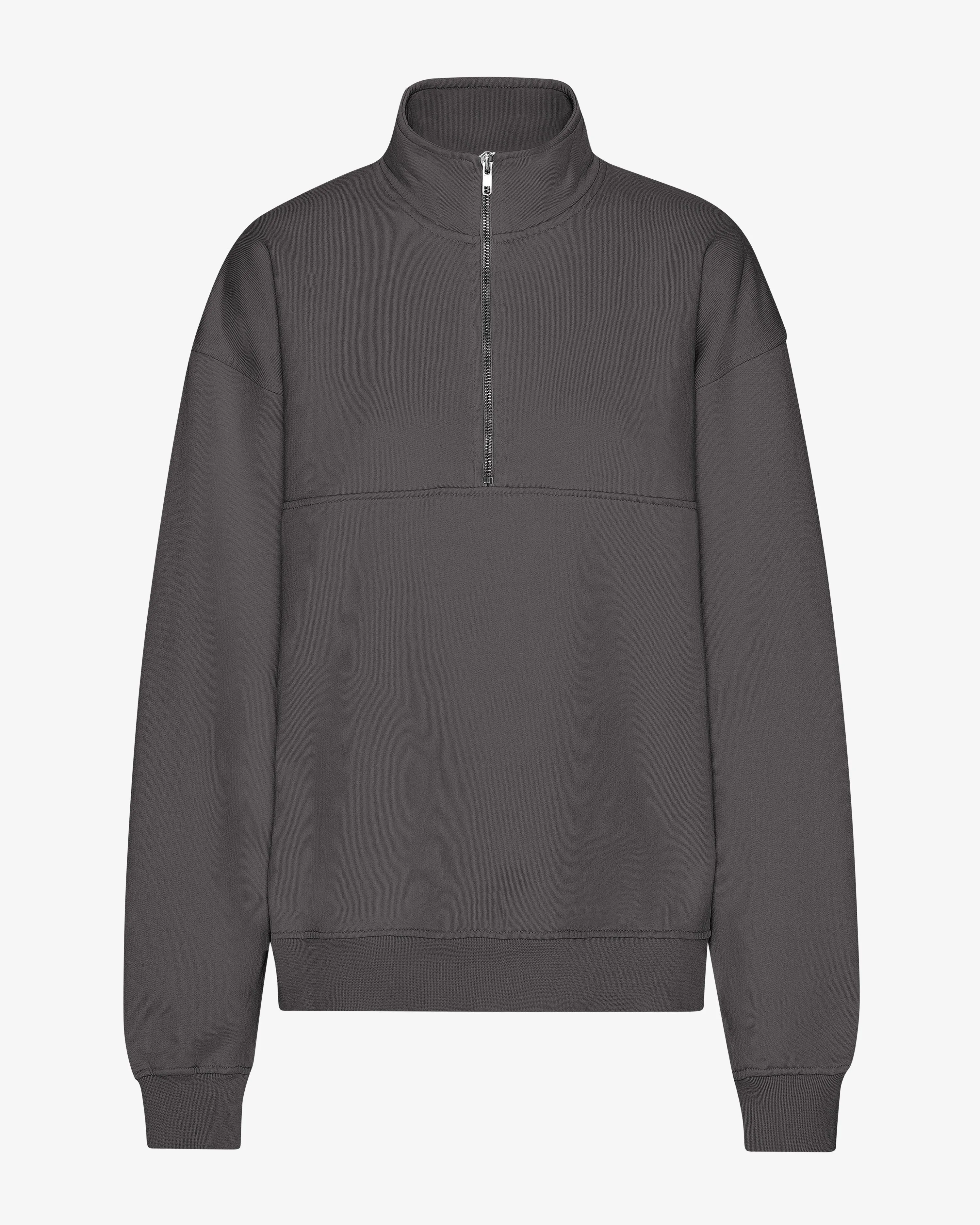 Organic Quarter Zip - Lava Grey sold by Colorful Standard