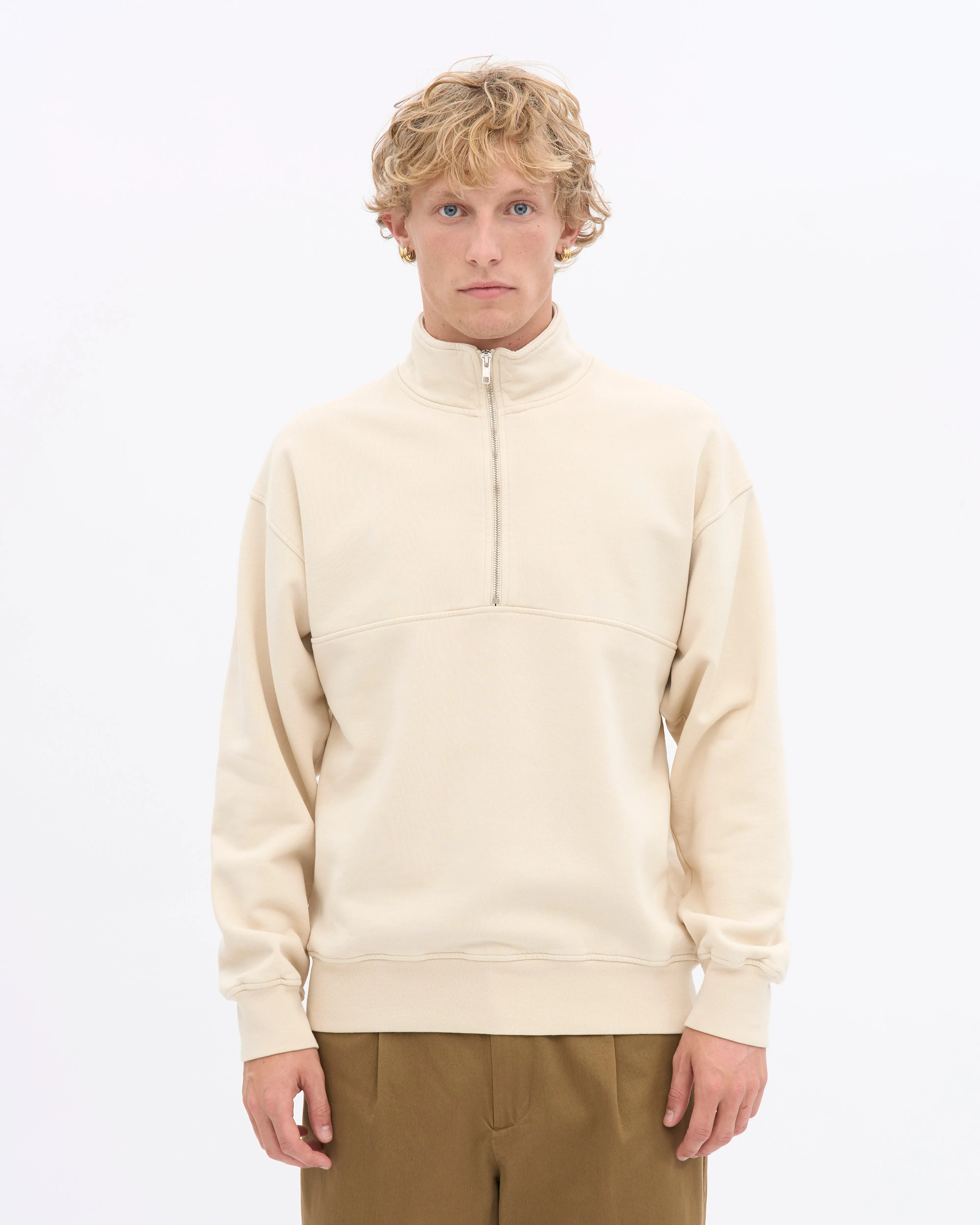 Organic Quarter Zip - Ivory White sold by Colorful Standard product image thumbnail 2