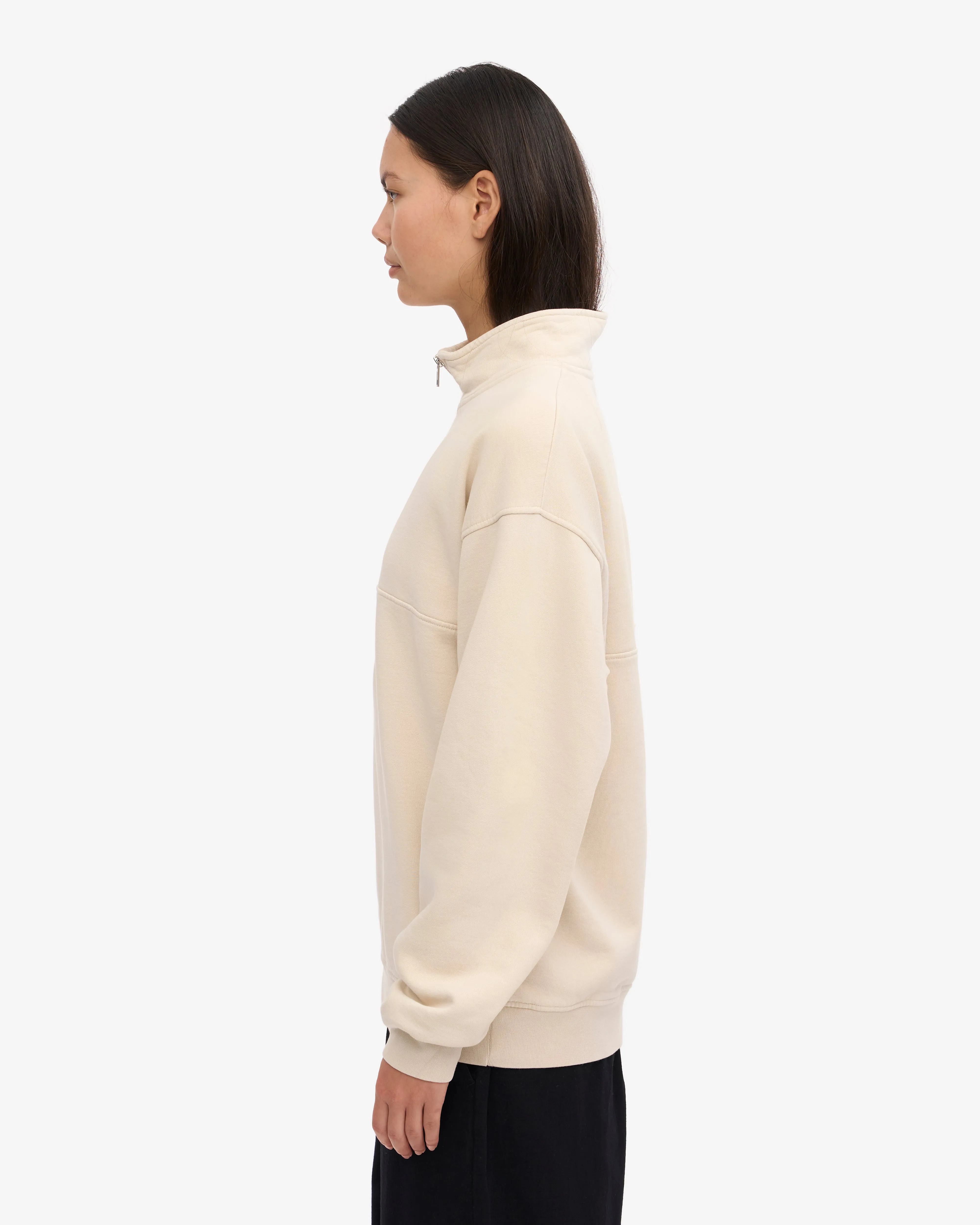 Organic Quarter Zip - Ivory White sold by Colorful Standard product image thumbnail 3
