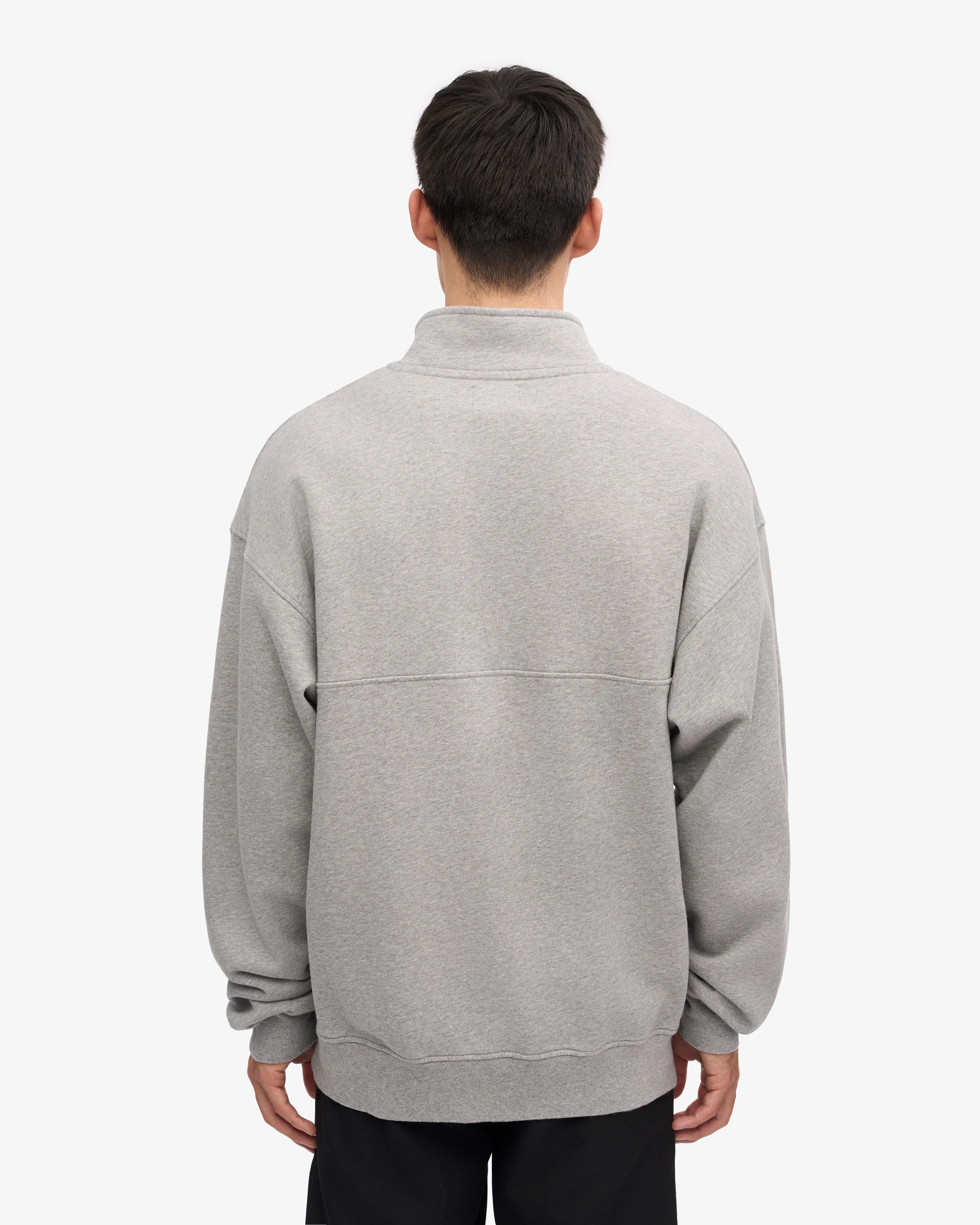 Organic Quarter Zip - Heather Grey sold by Colorful Standard product image thumbnail 4