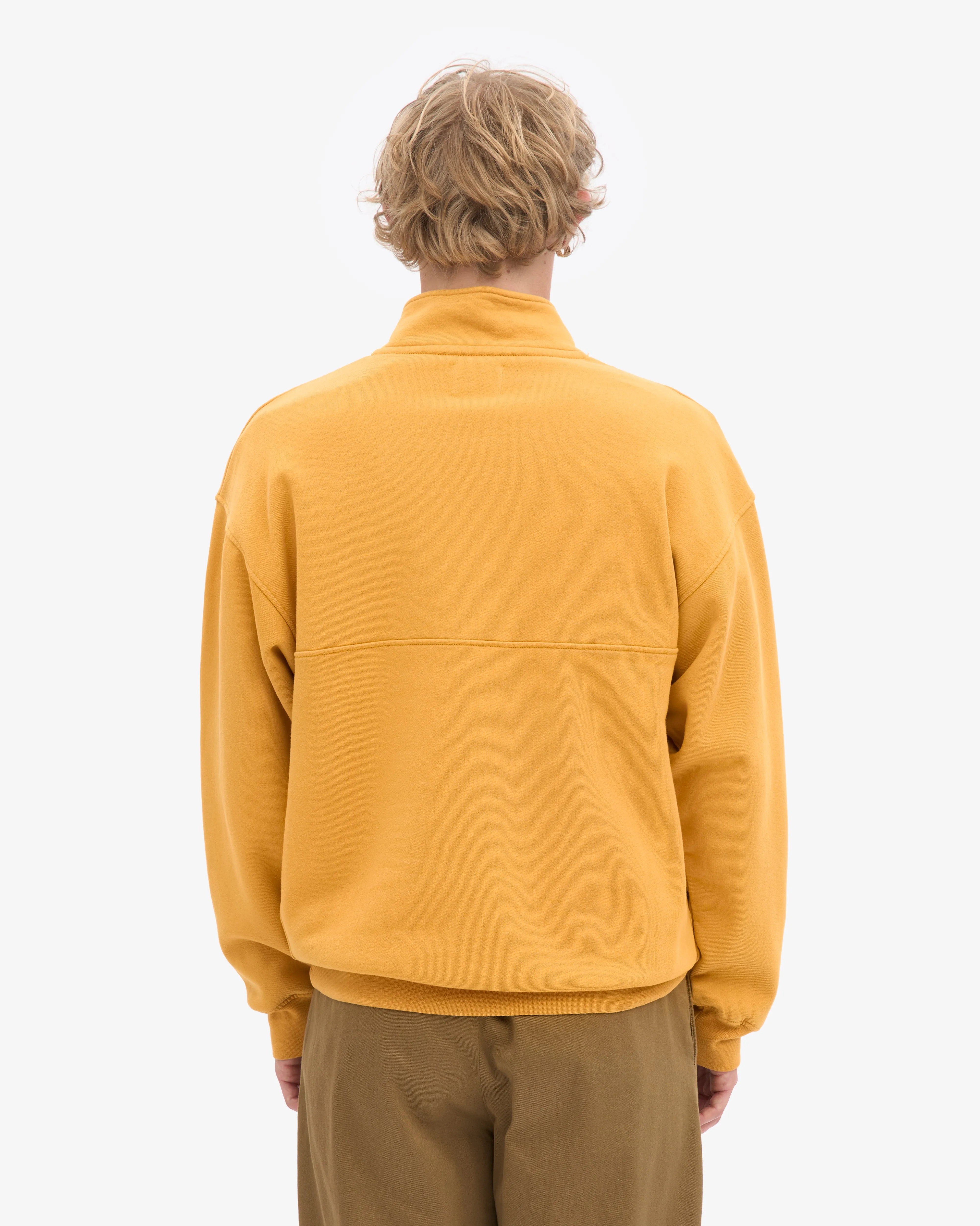 Organic Quarter Zip - Burned Yellow sold by Colorful Standard product image thumbnail 4