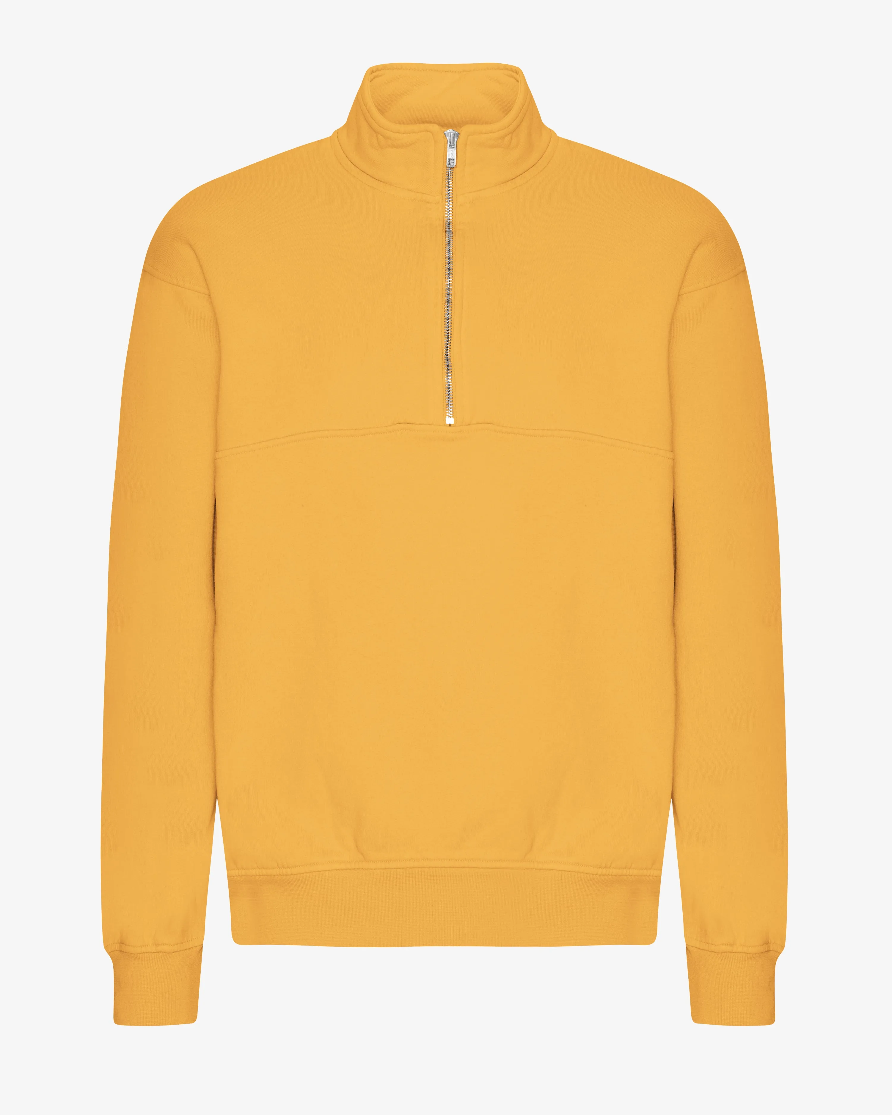 Organic Quarter Zip - Burned Yellow sold by Colorful Standard