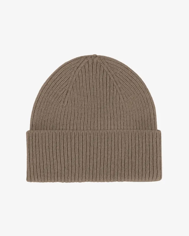 Merino Wool Beanie - Warm Taupe sold by Colorful Standard