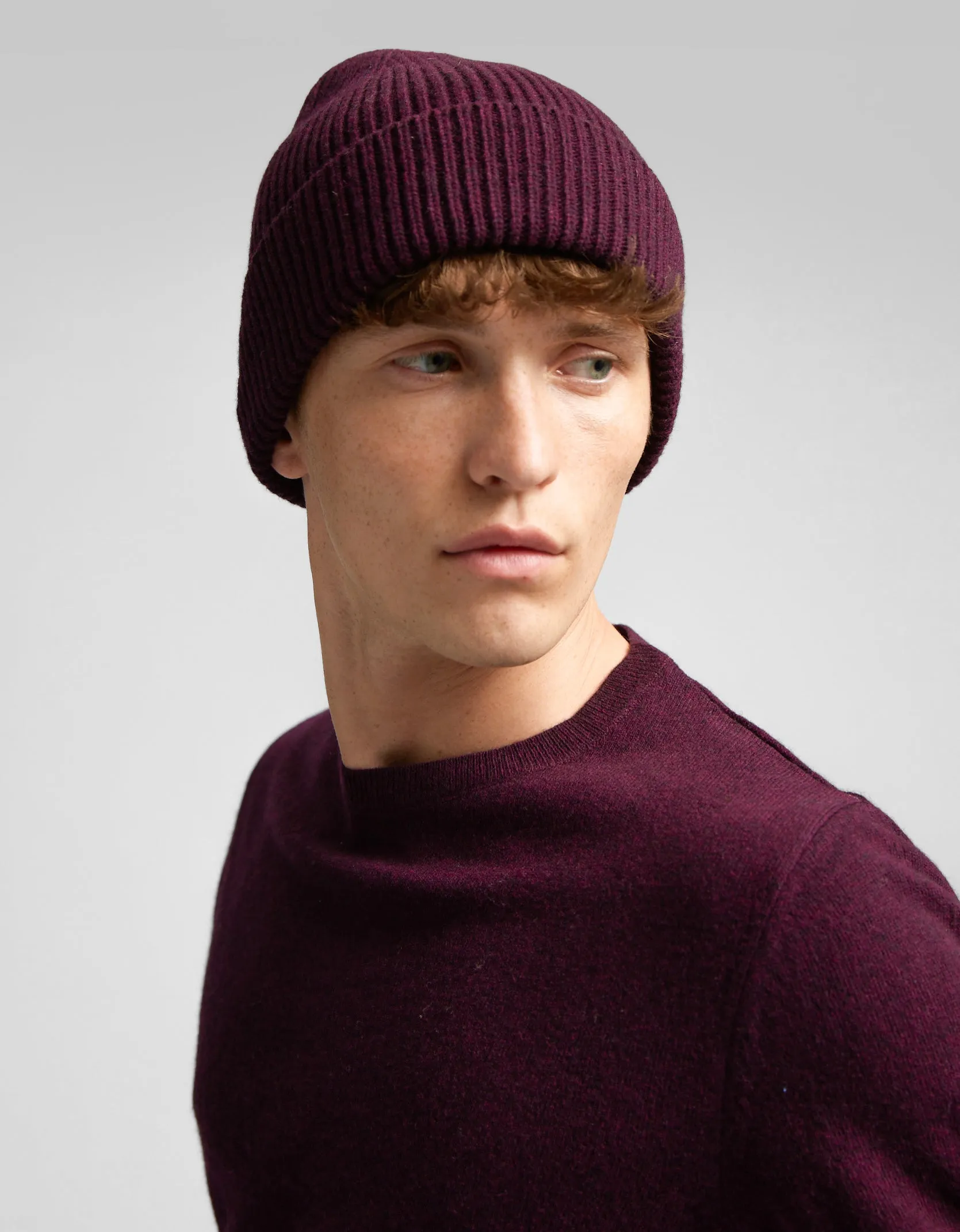 Merino Wool Beanie - Warm Taupe sold by Colorful Standard product image thumbnail 2