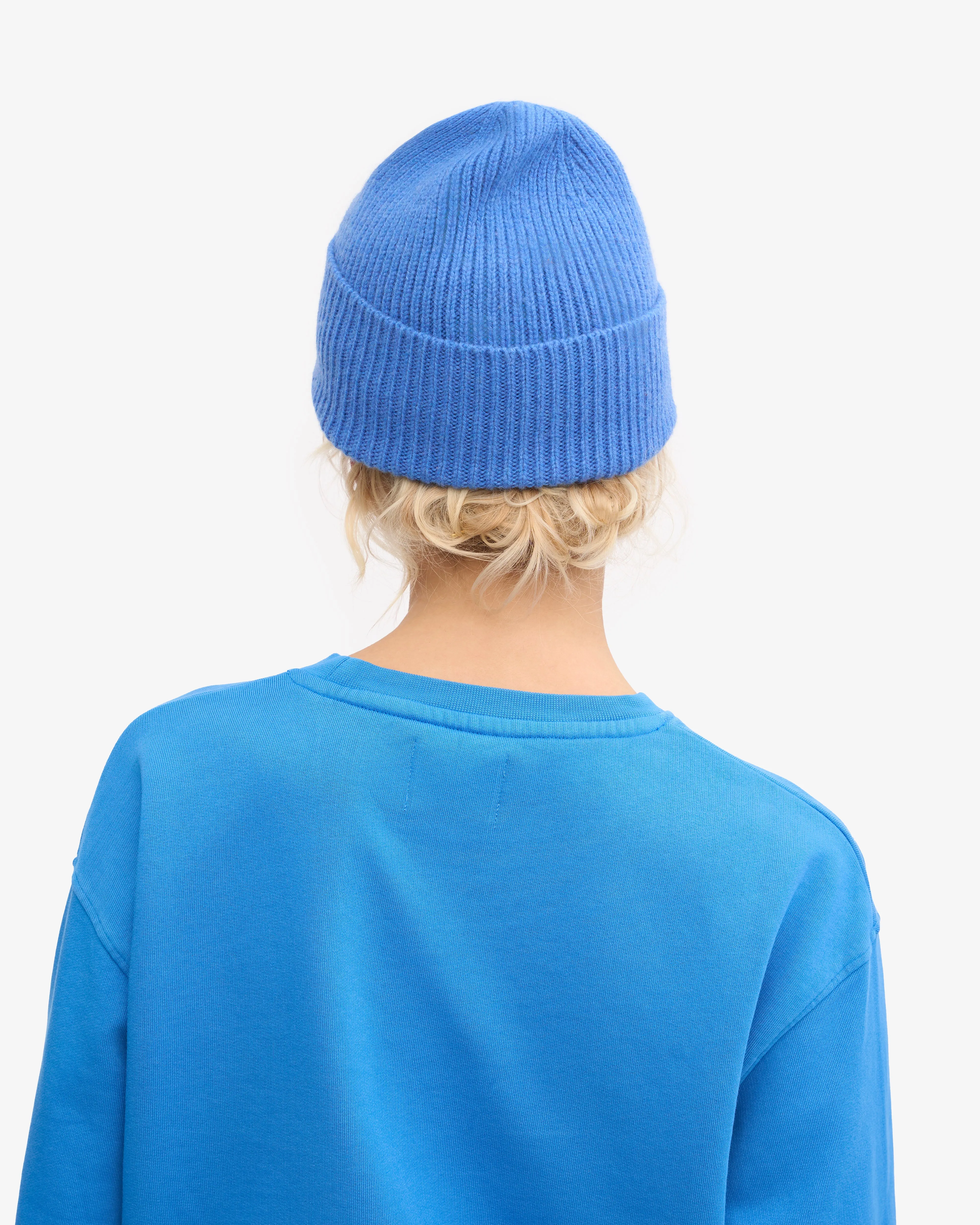 Merino Wool Beanie - Pacific Blue sold by Colorful Standard product image thumbnail 4