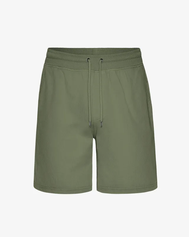Classic Organic Sweatshorts - Dusty Olive sold by Colorful Standard