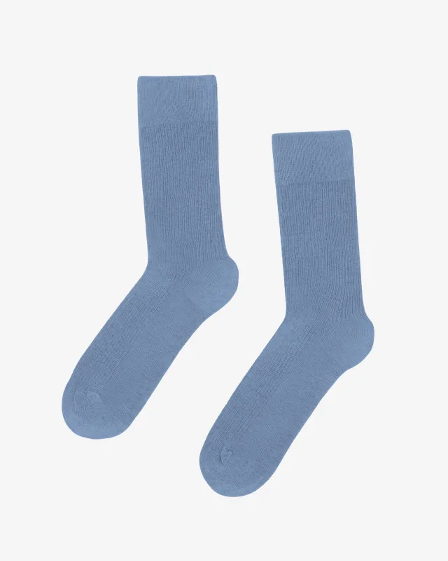 Classic Organic Sock - Steel Blue sold by Colorful Standard