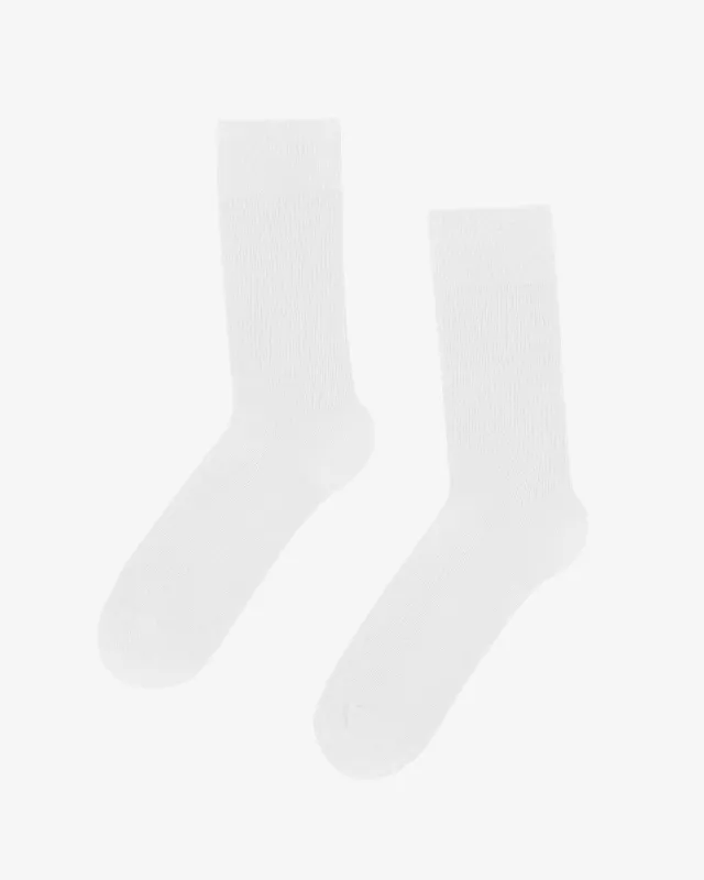 Classic Organic Sock - Optical White sold by Colorful Standard
