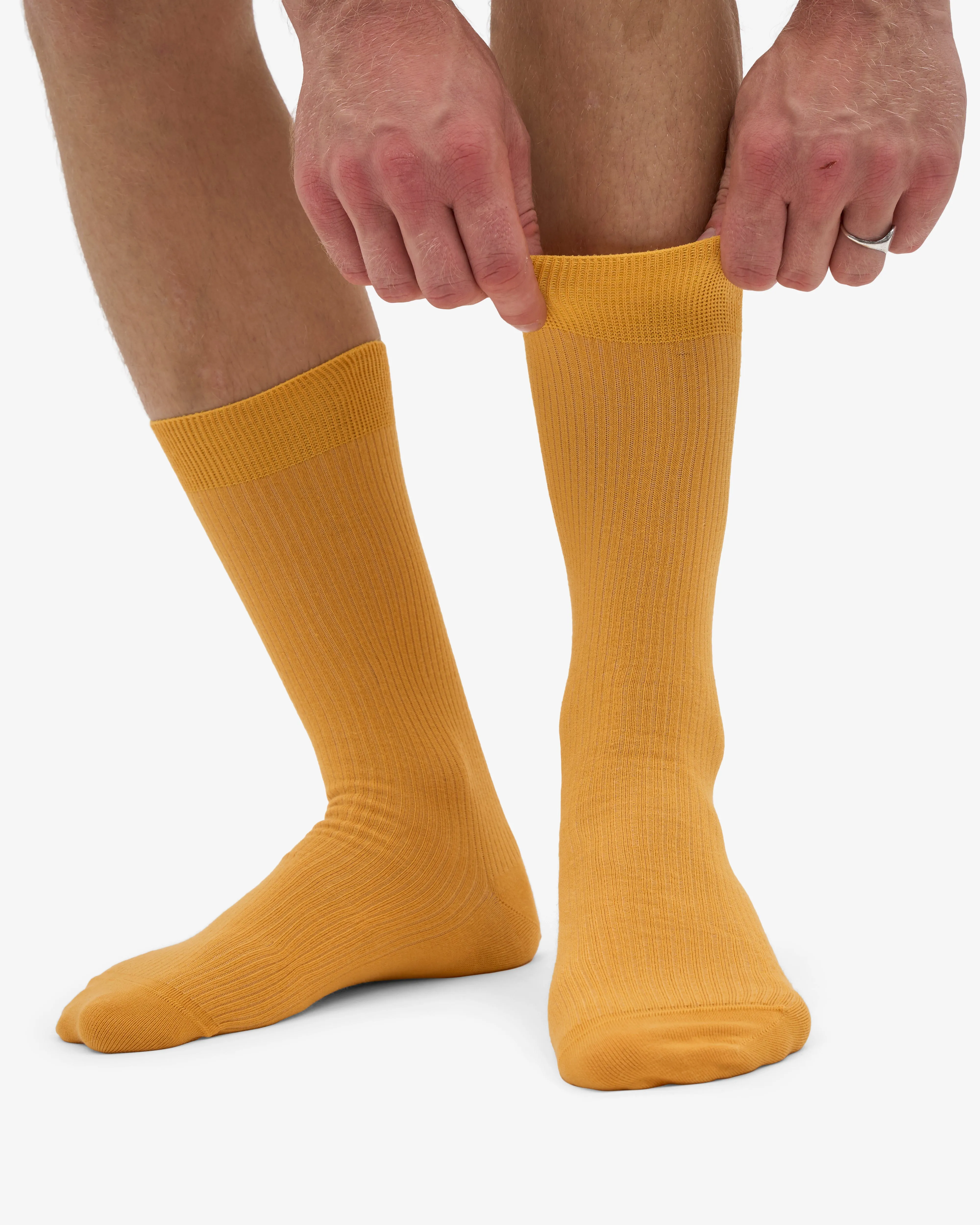 Classic Organic Sock - Burned Yellow sold by Colorful Standard product image thumbnail 4