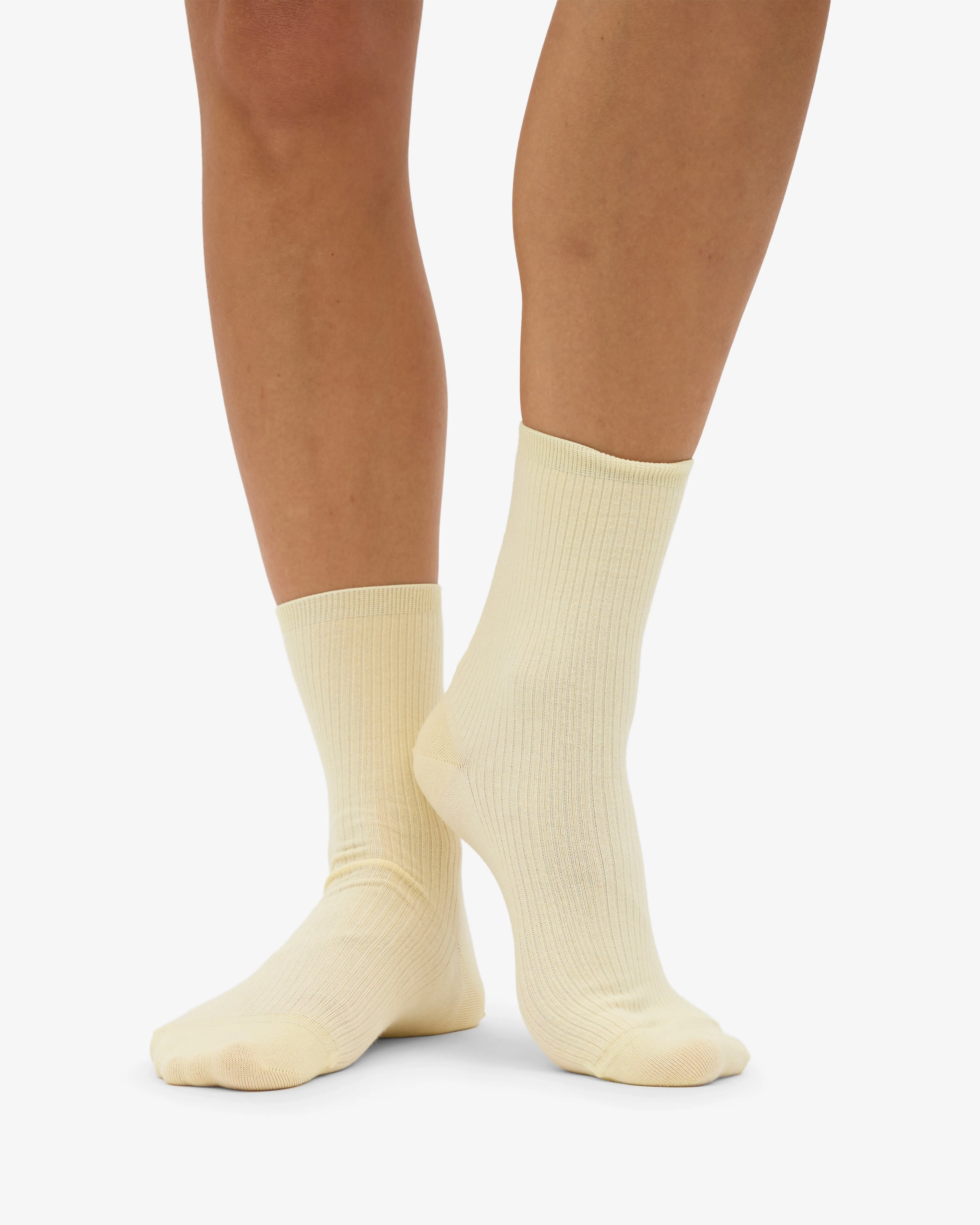 Women Classic Organic Sock - Soft Yellow sold by Colorful Standard product image thumbnail 2