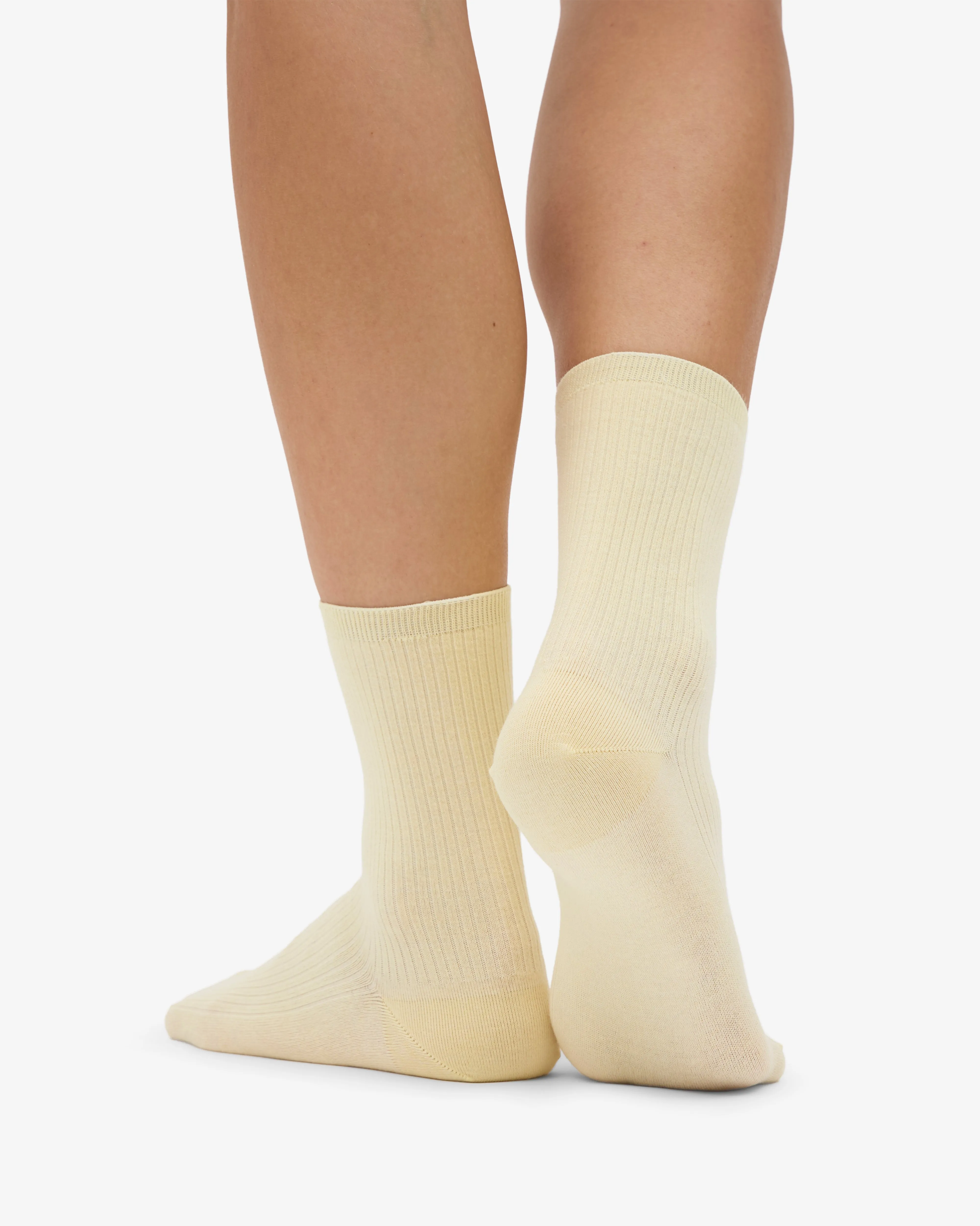 Women Classic Organic Sock - Soft Yellow sold by Colorful Standard product image thumbnail 3