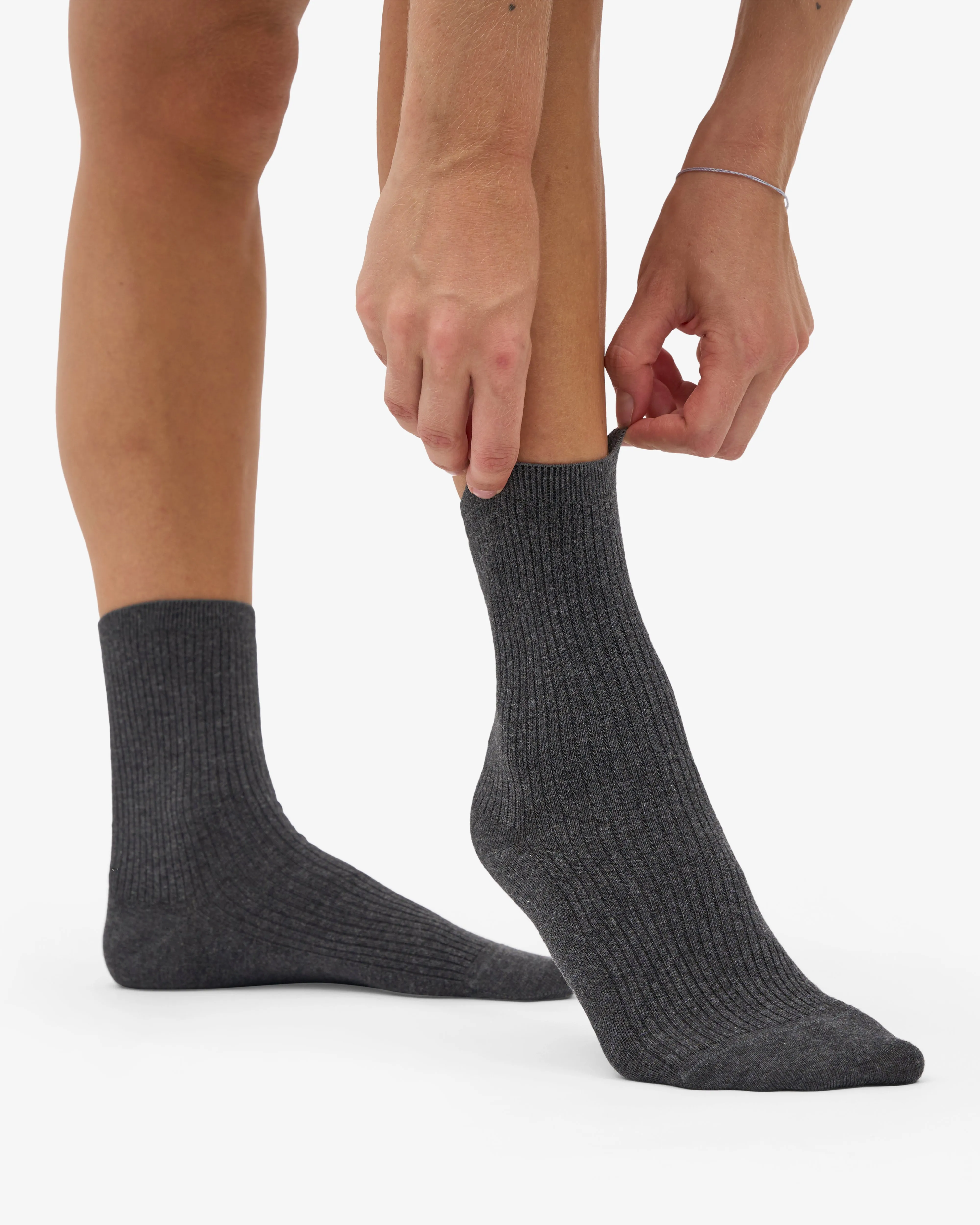 Women Classic Organic Sock - Lava Grey sold by Colorful Standard product image thumbnail 4