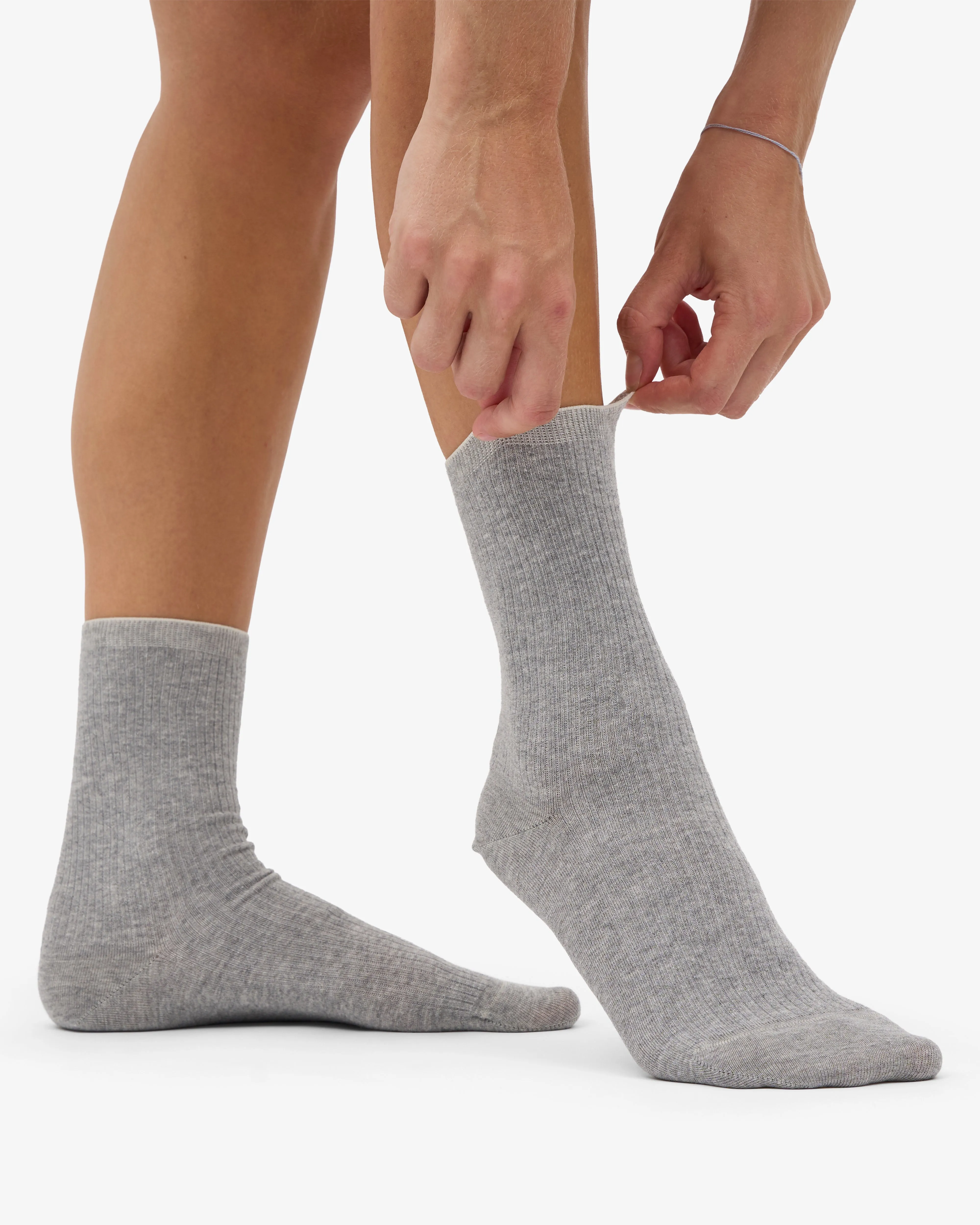 Women Classic Organic Sock - Heather Grey sold by Colorful Standard product image thumbnail 4