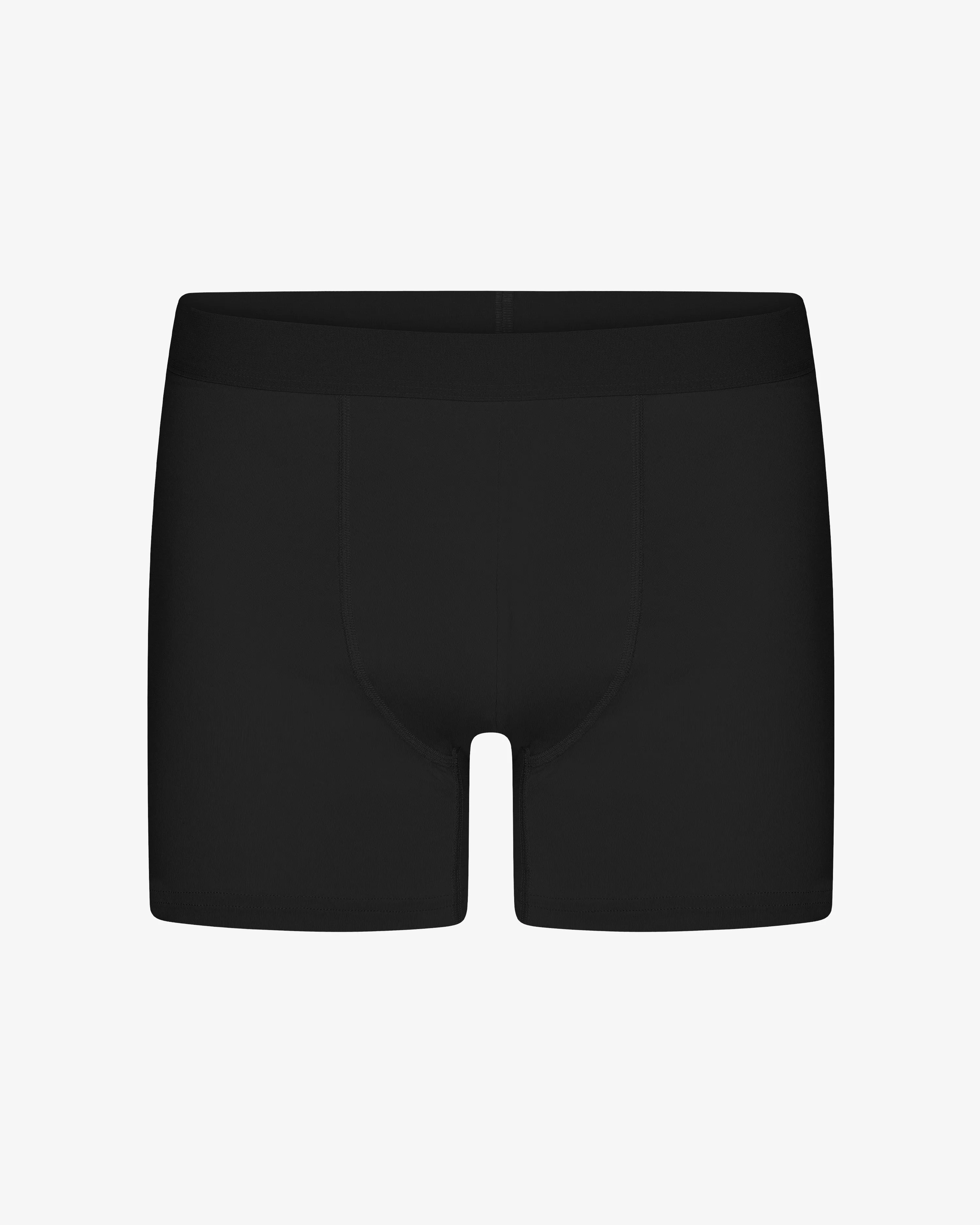 Classic Organic Boxer Briefs - Deep Black sold by Colorful Standard