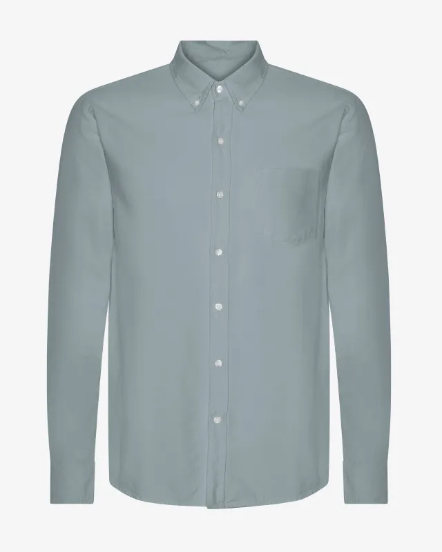 Organic Button Down Shirt - Steel Blue sold by Colorful Standard