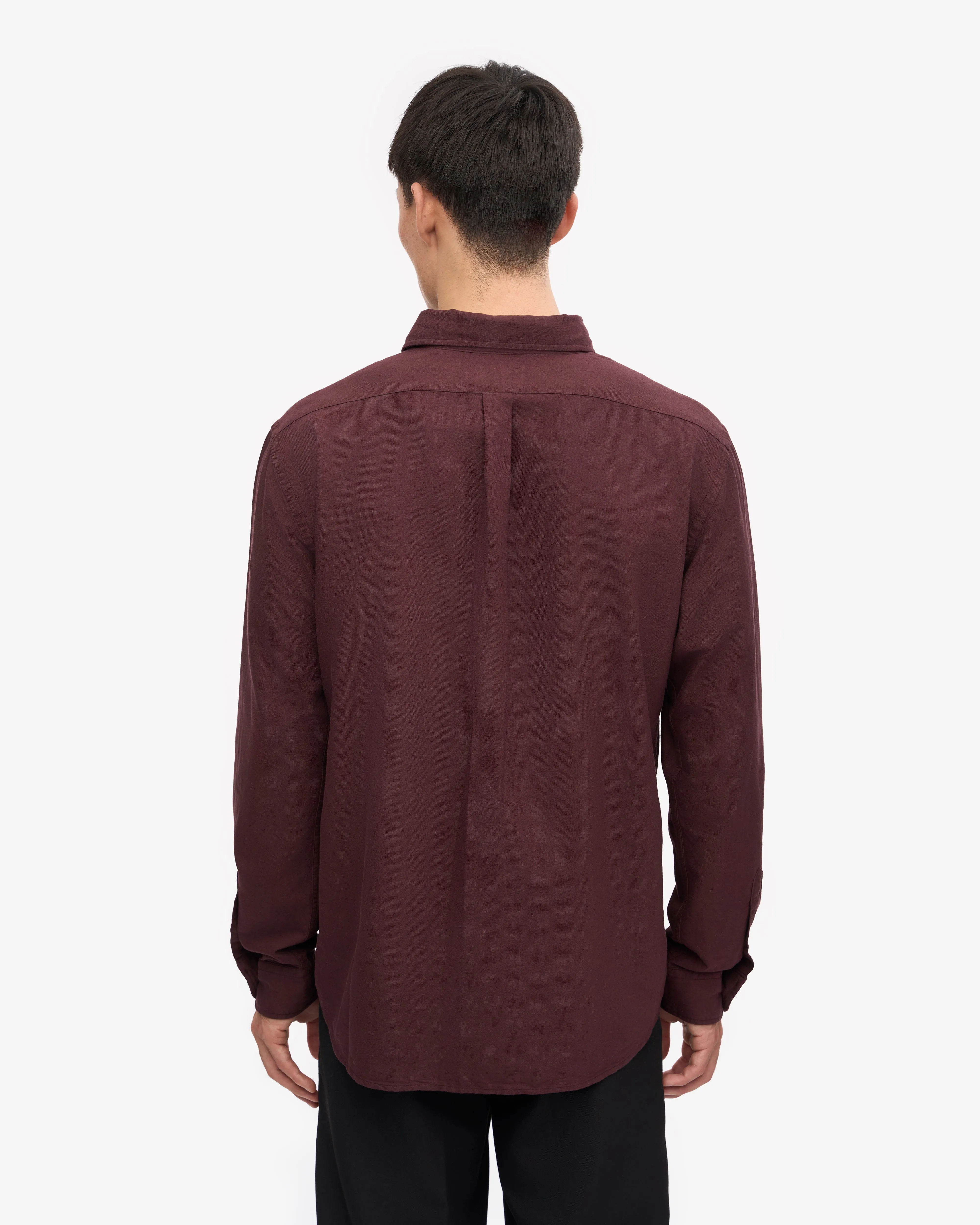 Organic Button Down Shirt - Oxblood Red sold by Colorful Standard product image thumbnail 4