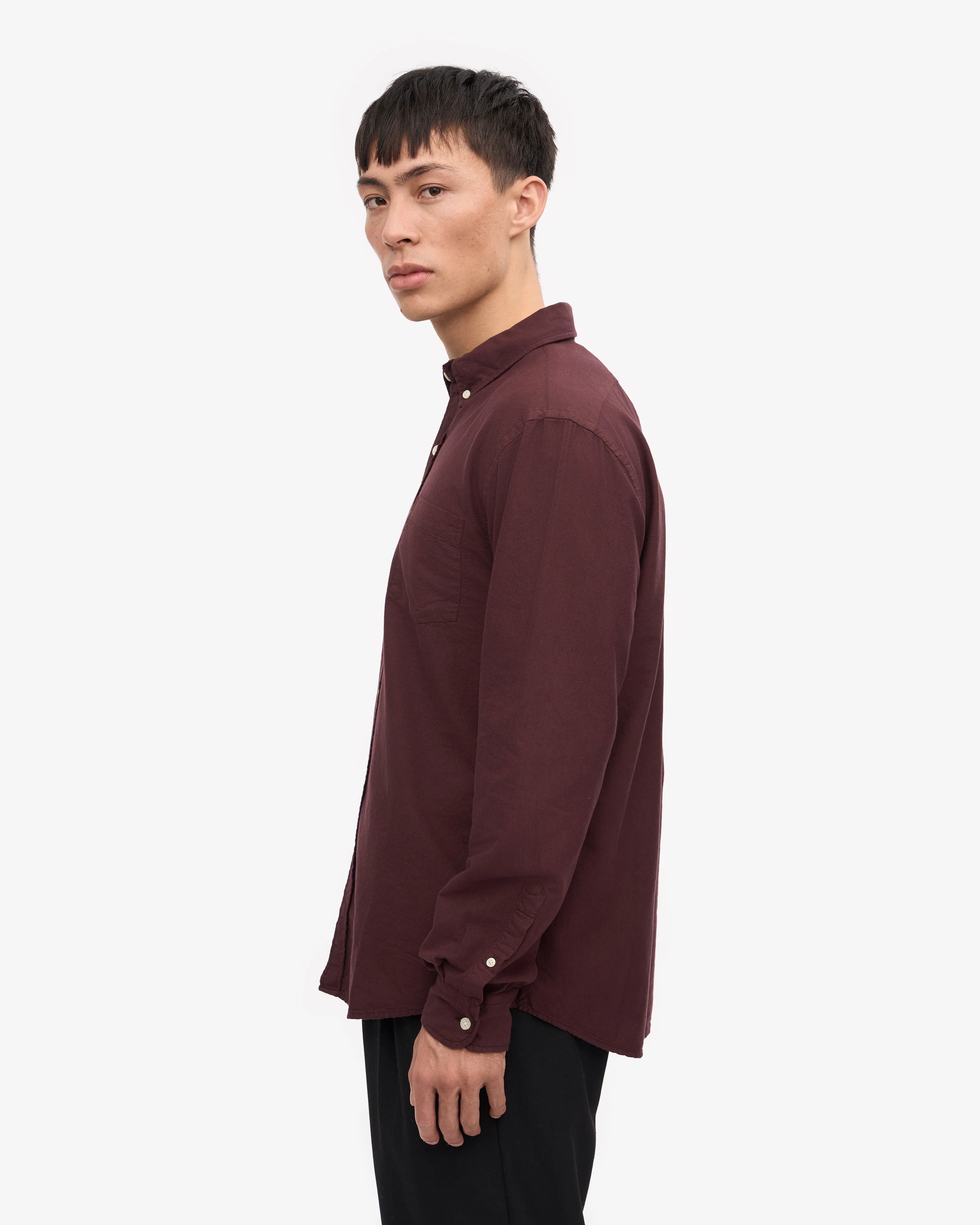 Organic Button Down Shirt - Oxblood Red sold by Colorful Standard product image thumbnail 3