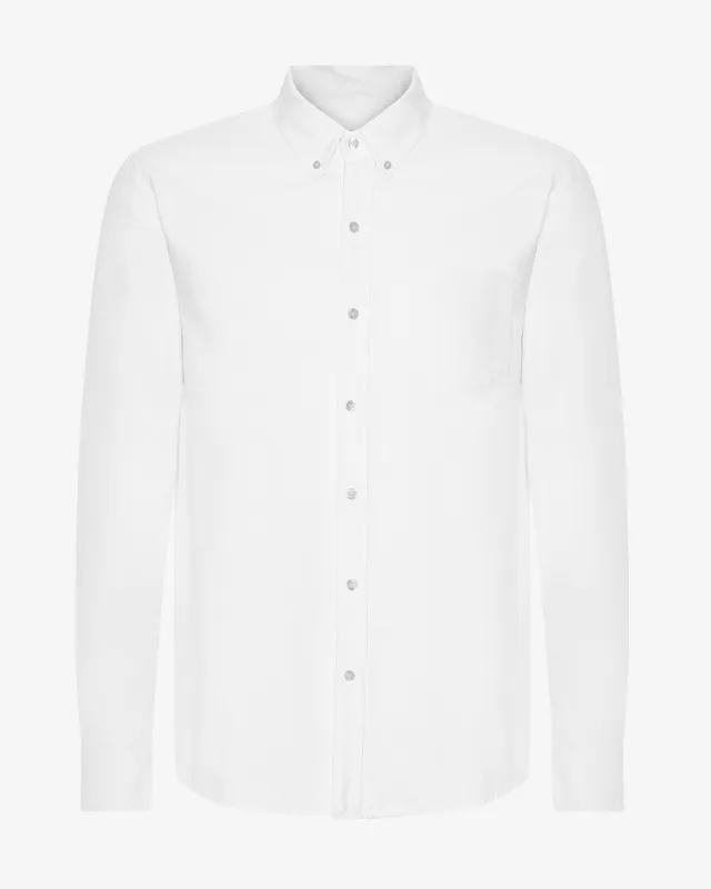 Organic Button Down Shirt - Optical White sold by Colorful Standard