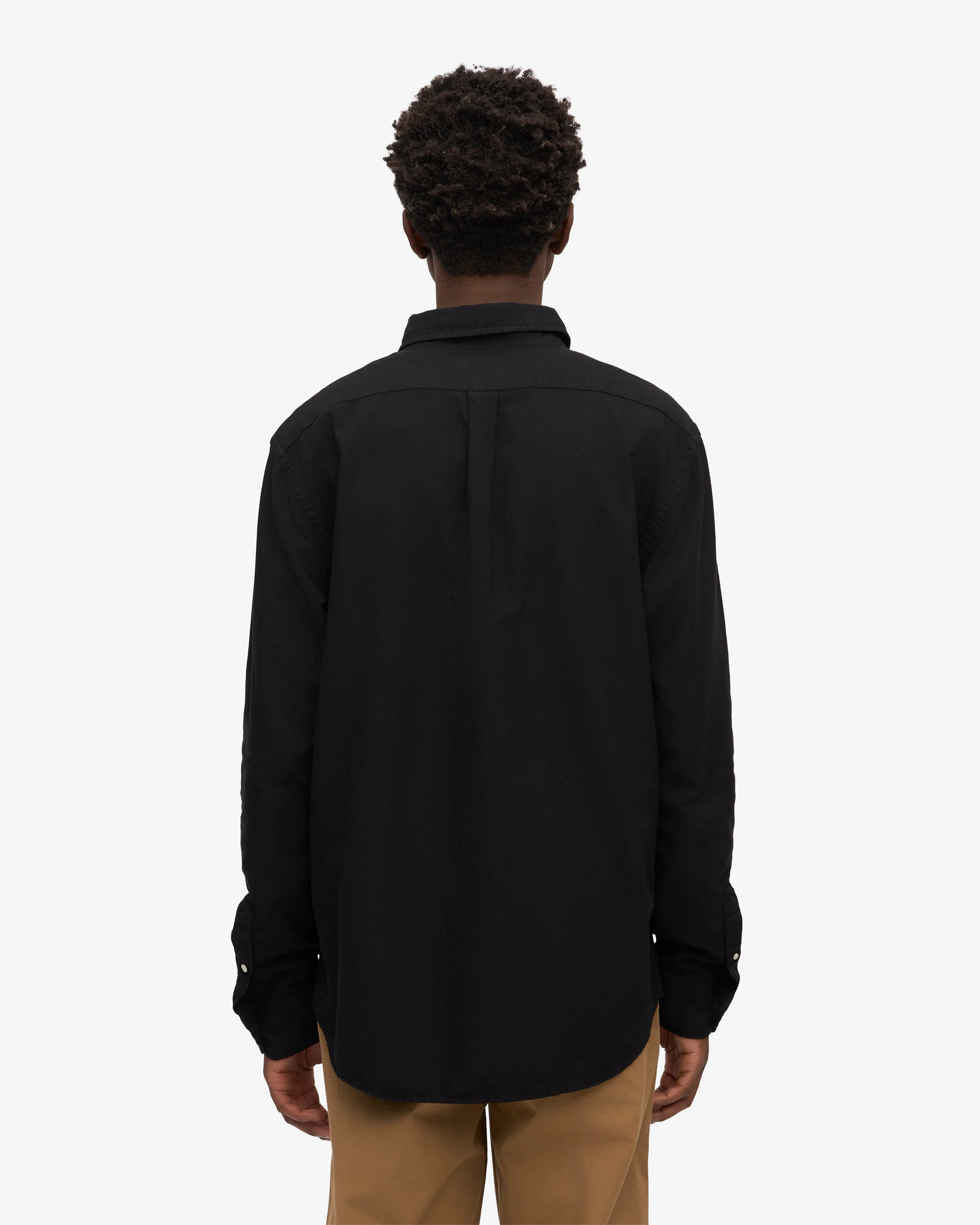 Organic Button Down Shirt - Deep Black sold by Colorful Standard product image thumbnail 4