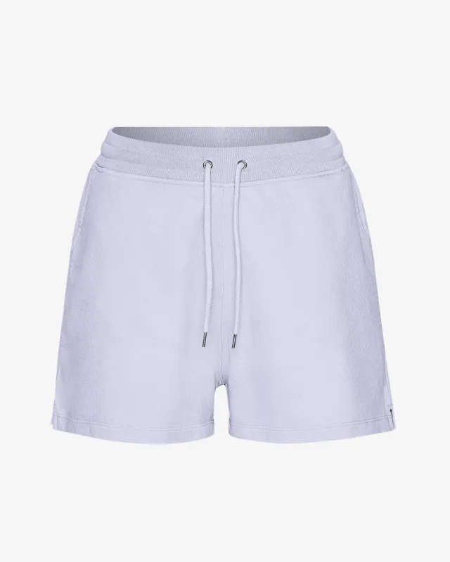 Women Organic Sweatshorts - Soft Lavender sold by Colorful Standard