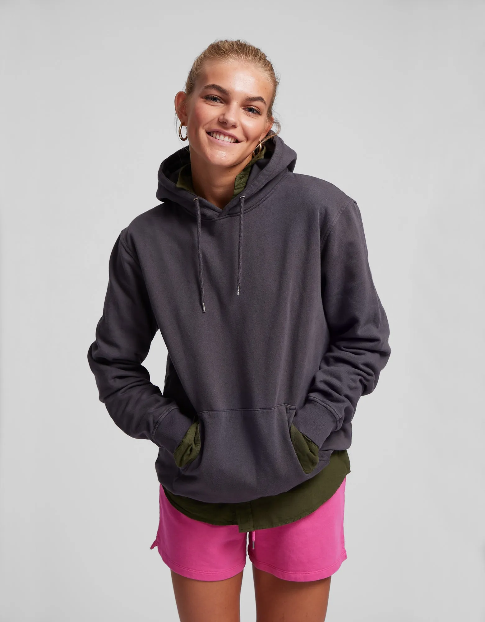 Women Organic Sweatshorts - Soft Lavender sold by Colorful Standard product image thumbnail 3