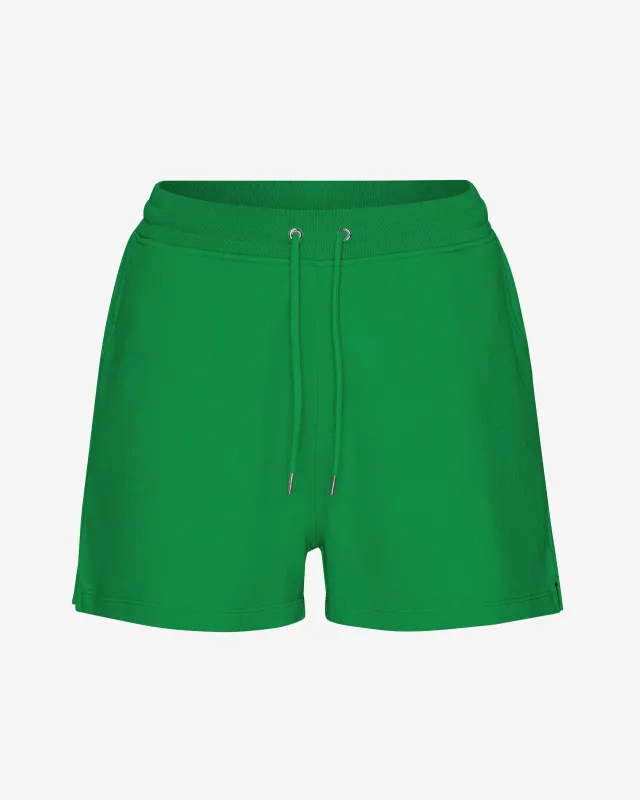 Women Organic Sweatshorts - Kelly Green sold by Colorful Standard