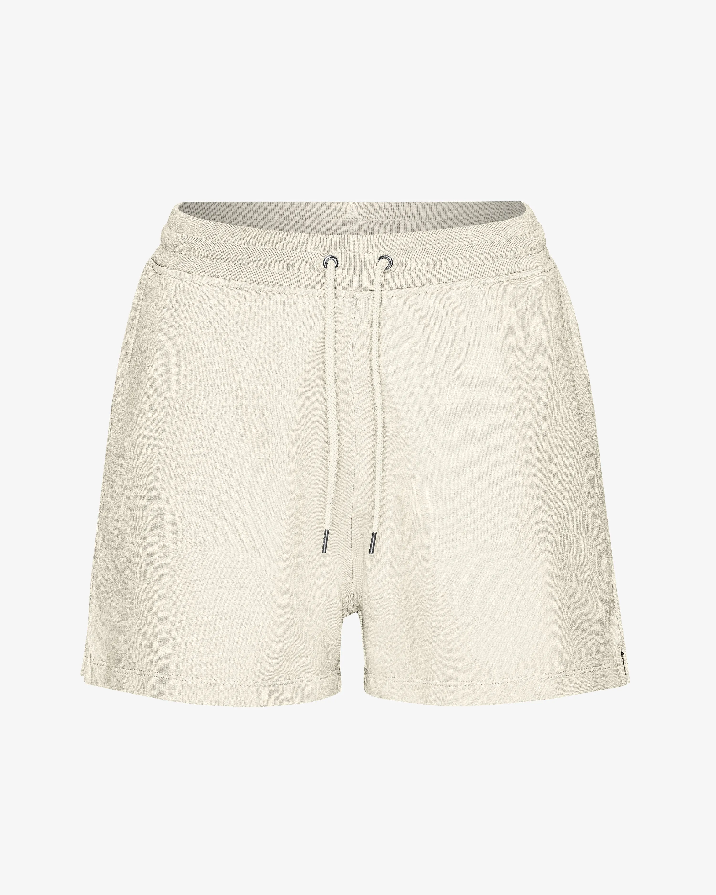 Women Organic Sweatshorts - Ivory White sold by Colorful Standard