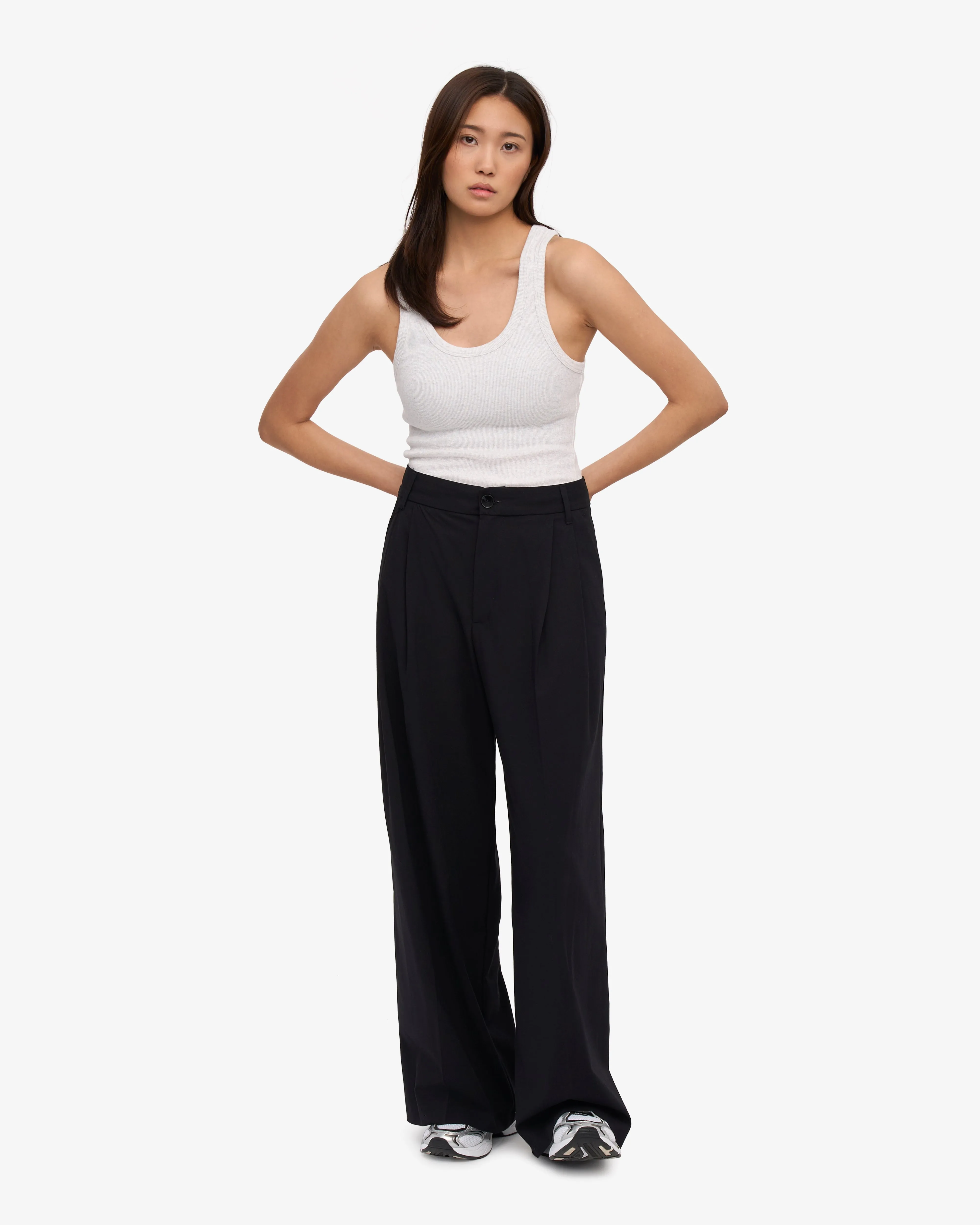 Women Organic Rib Tank Top - Snow Melange sold by Colorful Standard product image thumbnail 5