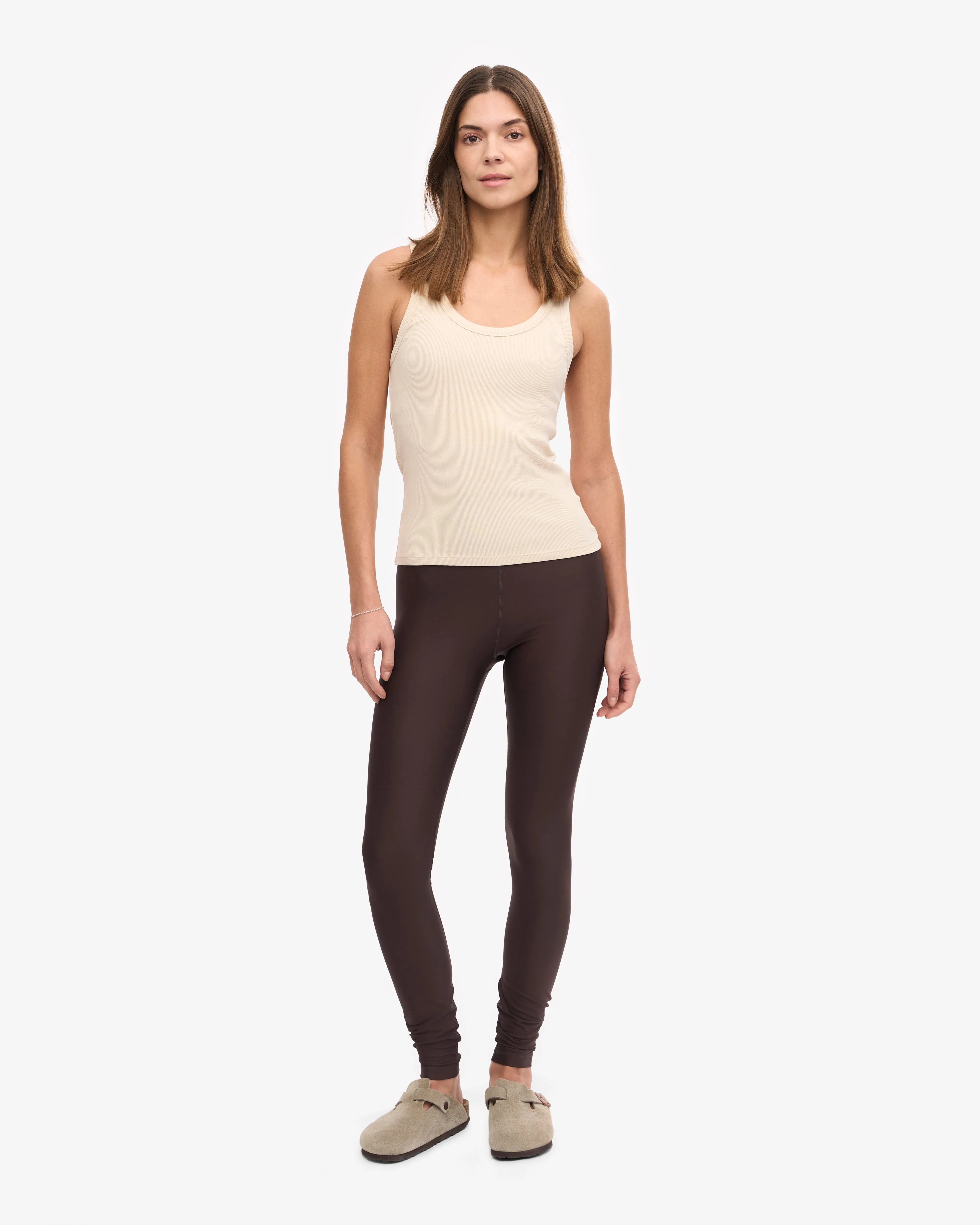 Women Organic Rib Tank Top - Ivory White sold by Colorful Standard product image thumbnail 4