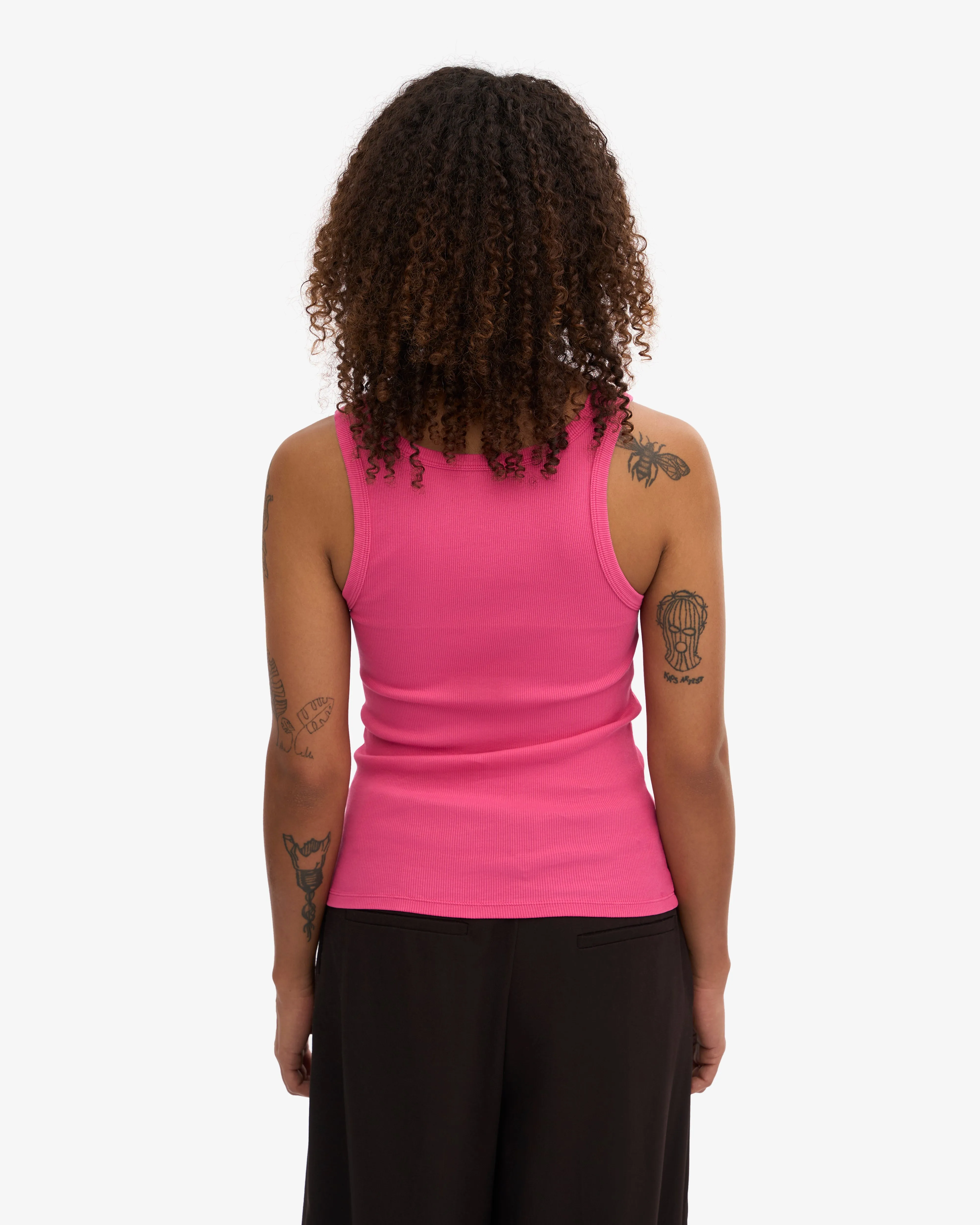 Women Organic Rib Tank Top - Bubblegum Pink sold by Colorful Standard product image thumbnail 4
