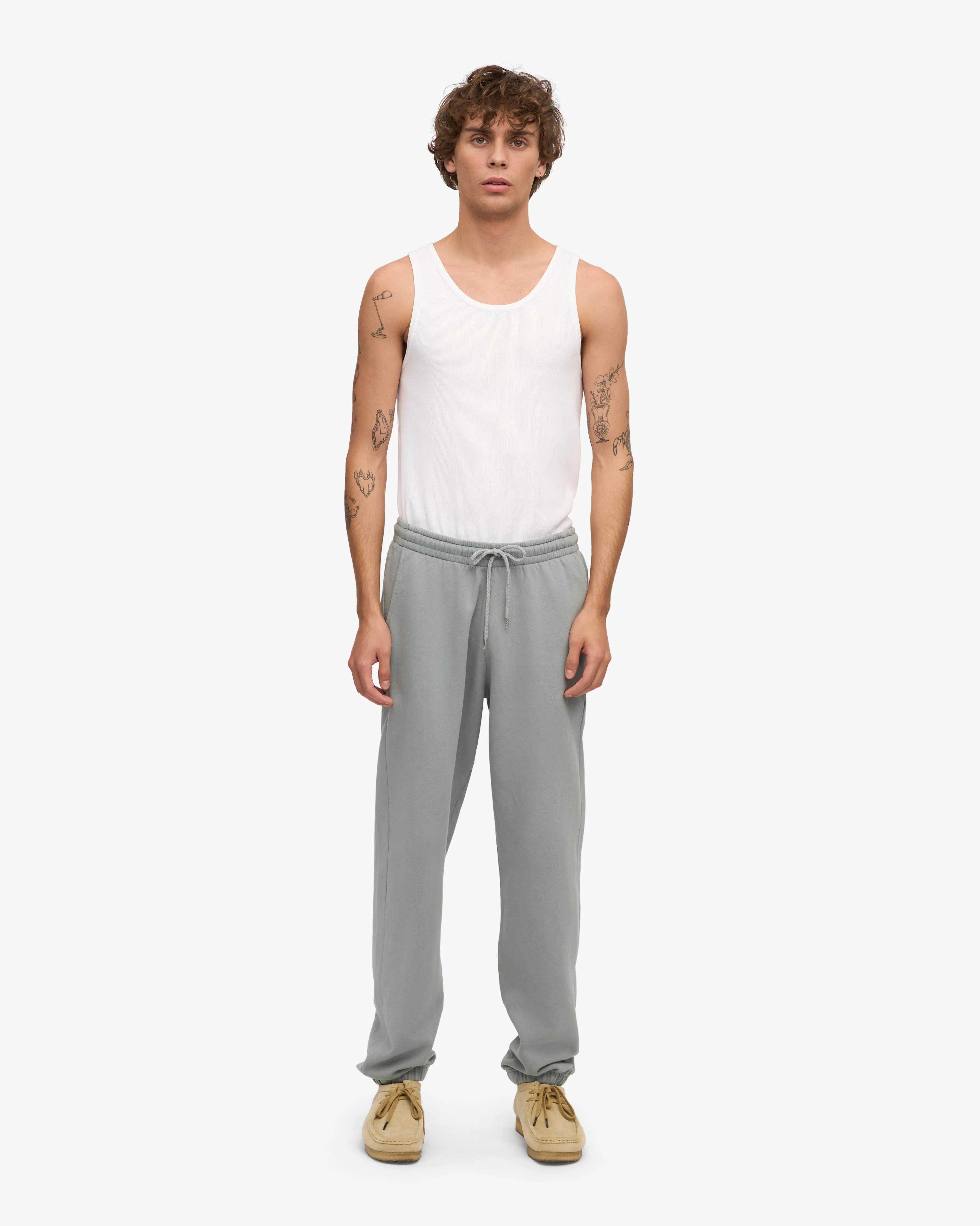 Organic Sweatpants - Steel Blue sold by Colorful Standard product image thumbnail 2